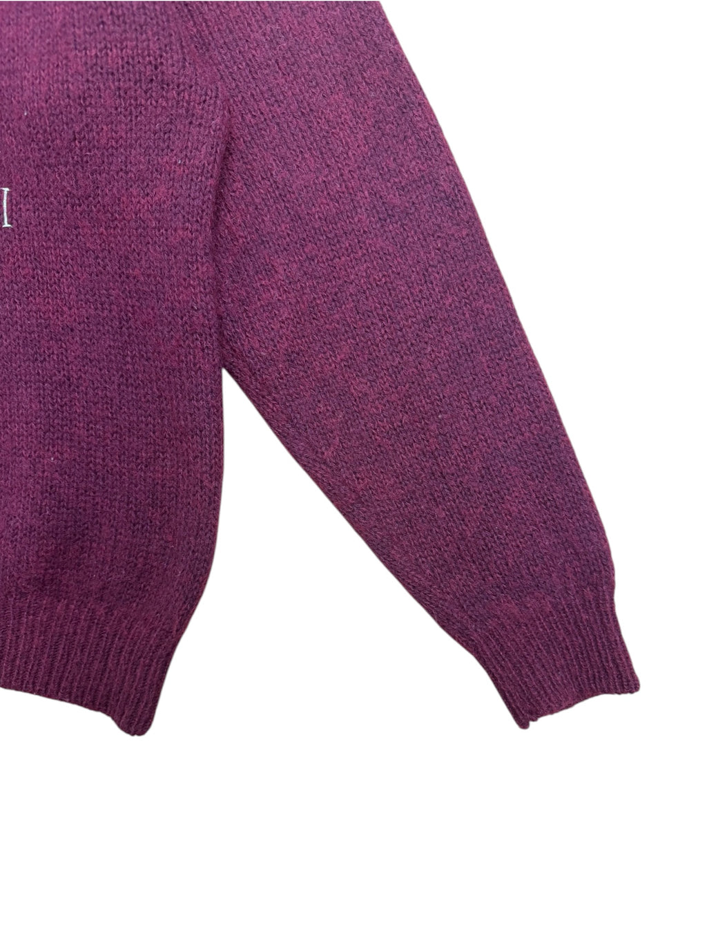 Emporio Armani 90s Shetland Wool Sweatshirt
