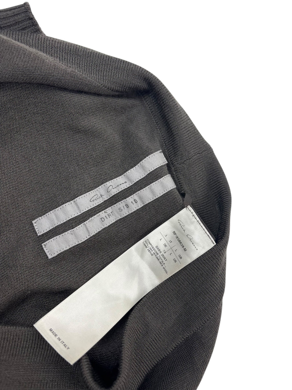Rick Owens DIRT Wool Drop Crotch Pants