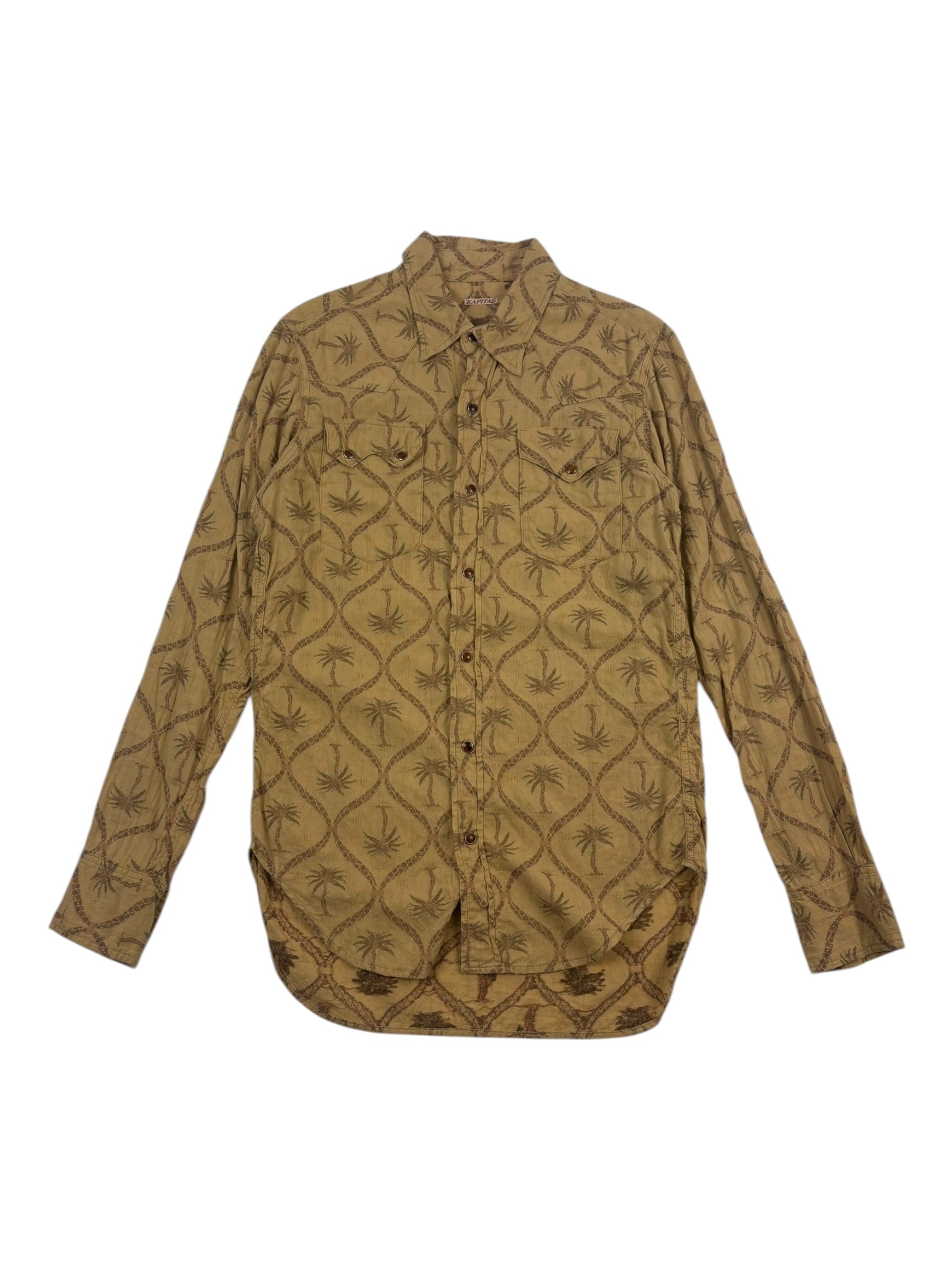 Kapital Jacquard Palm Tree Shirt