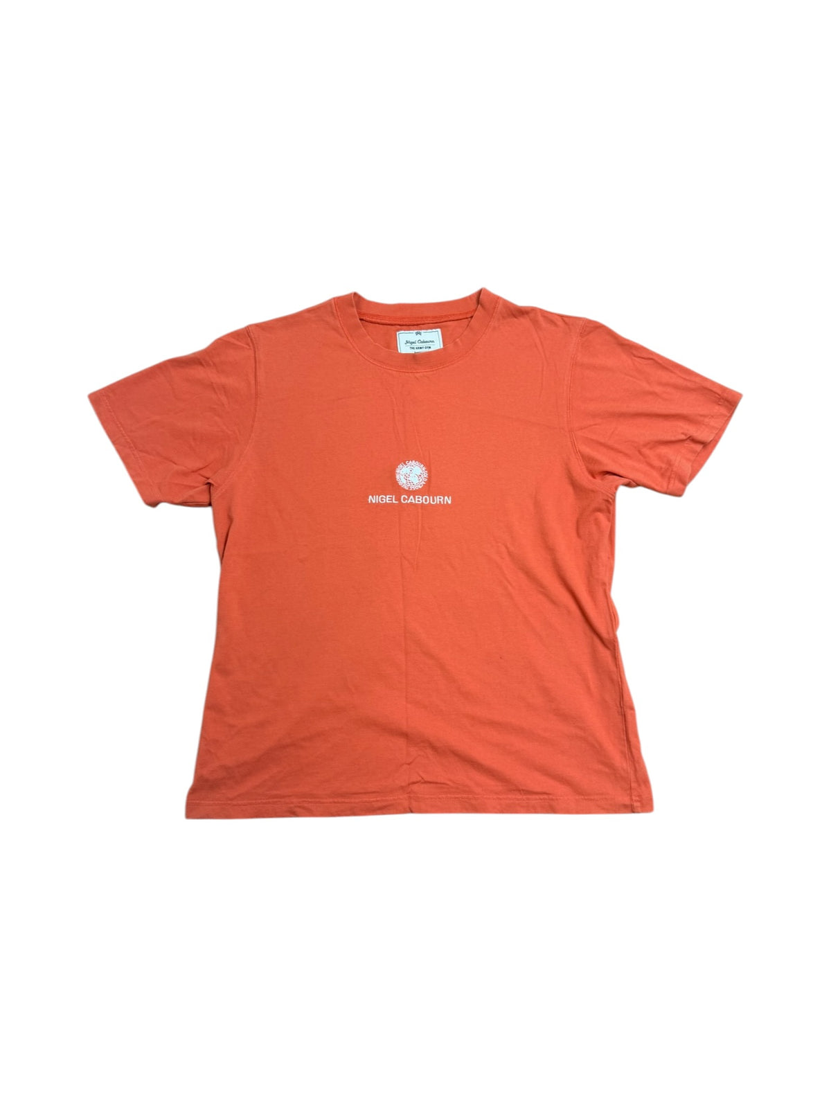 Nigel Cabourn Army Gym Globe Embroidered T-Shirt