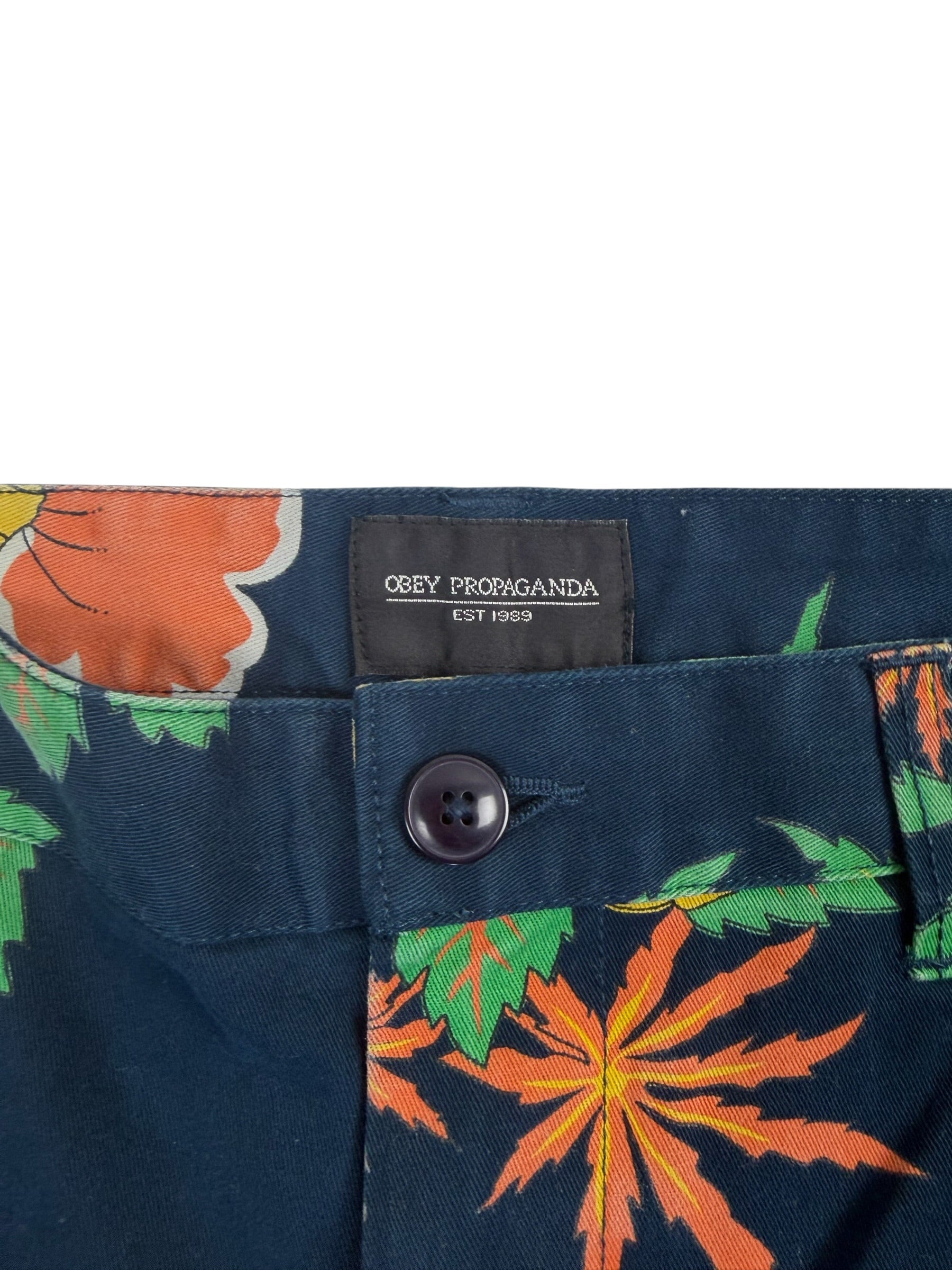 Obey Working Man II Hawaiian Shorts