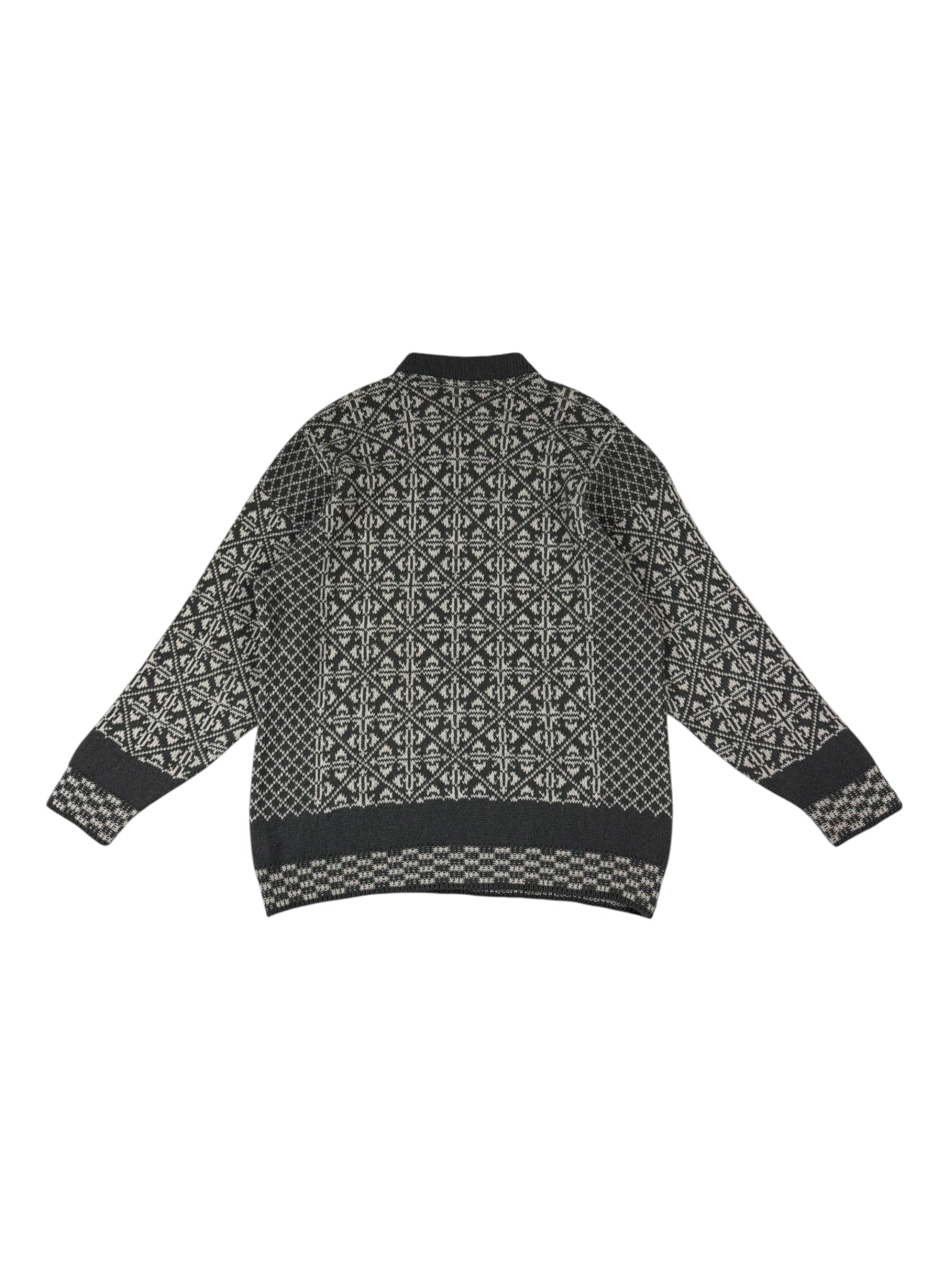C.P. Company 1989 Jacquard Wool Knit Sweater