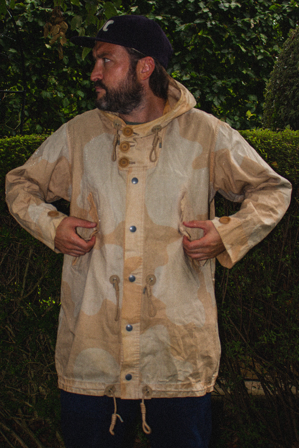 Nigel Cabourn Authentic Cloud Camo Naval Parka
