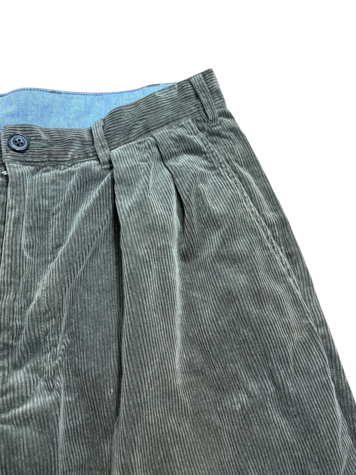 Beams Plus 2 Pleats Corduroy Trousers