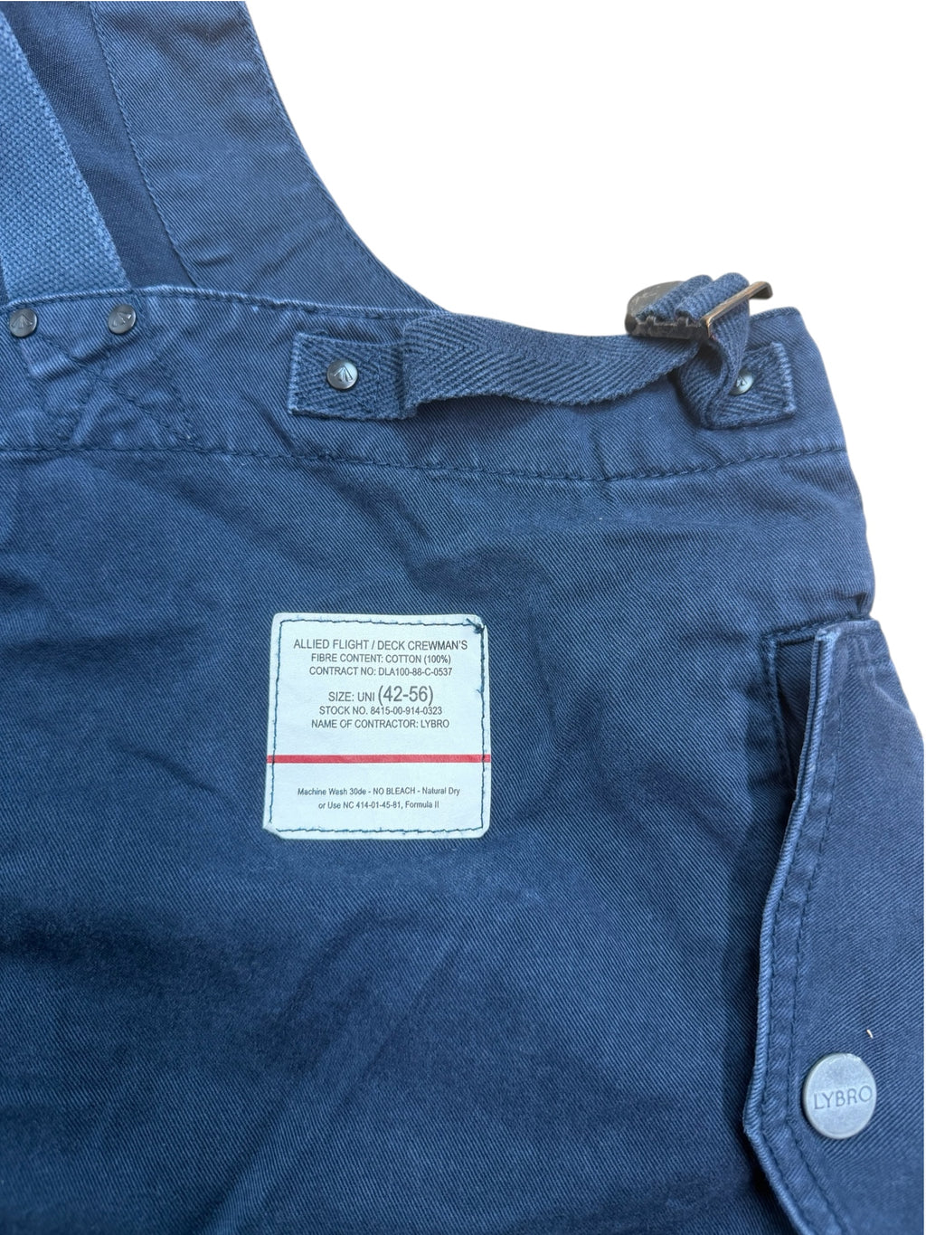 Nigel Cabourn Lybro Deck Crewman Wader Dungarees