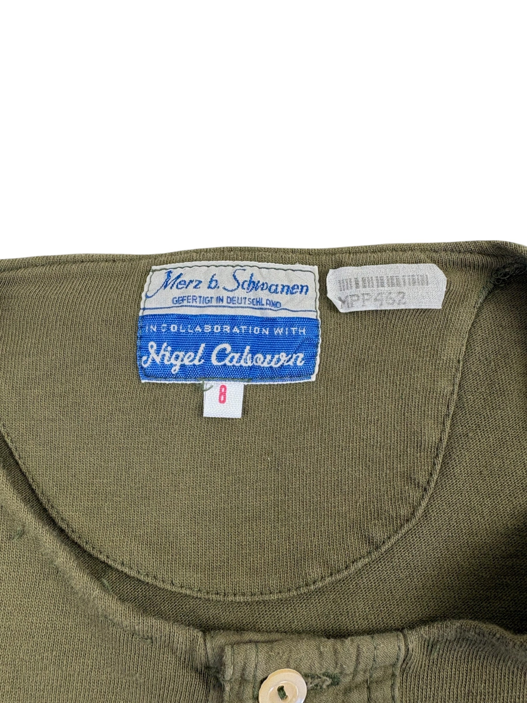 Nigel Cabourn x Merz b Schwanen LS Henley Shirt
