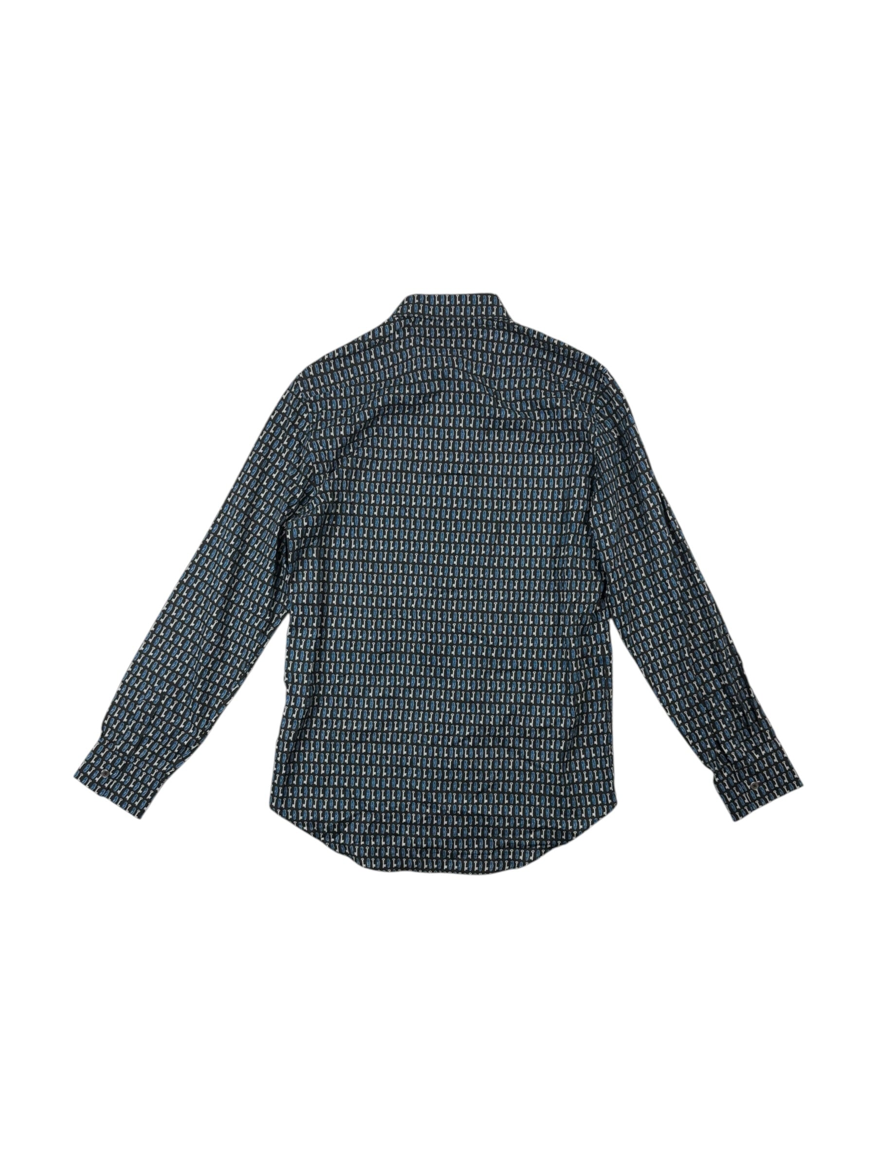 Paul Smith Men’s S/C Lock & Key Tailored Shirt