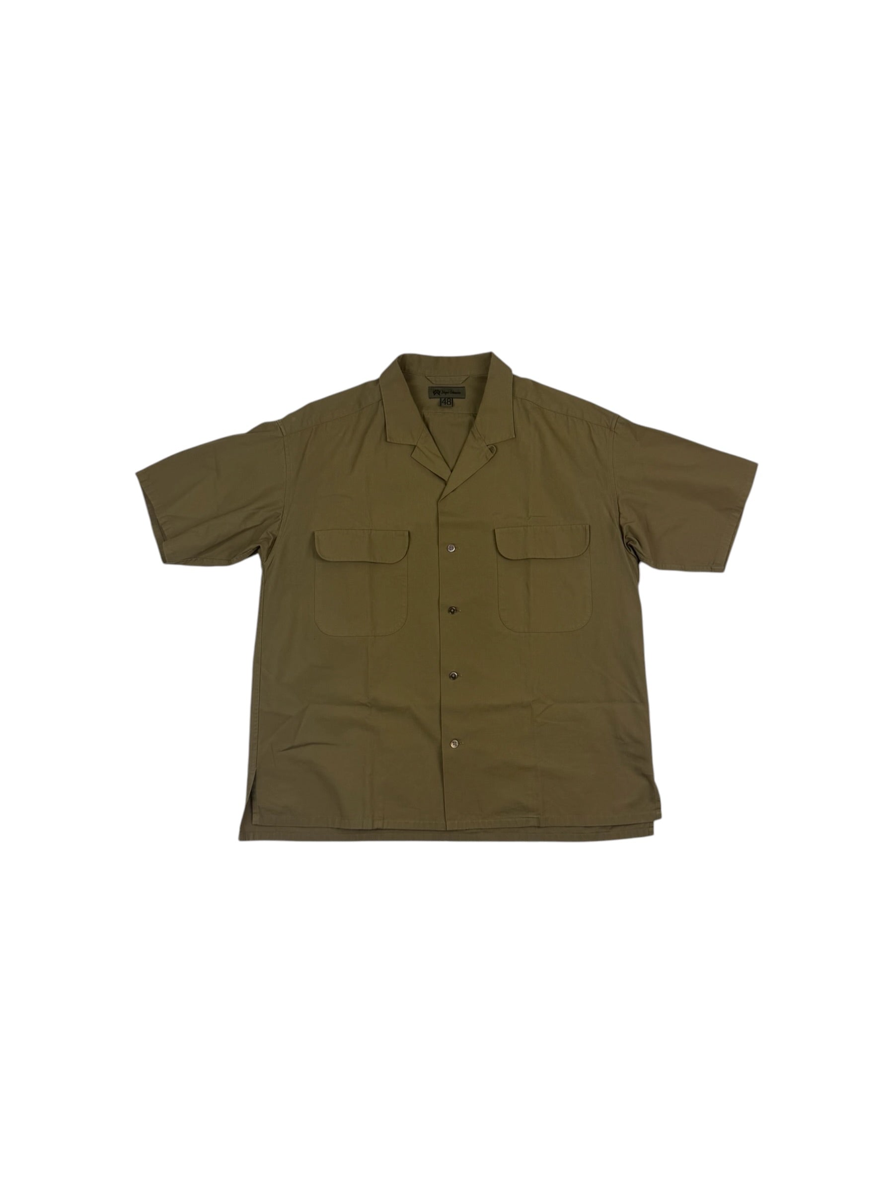 Nigel Cabourn Mainline Open Collar Shirt