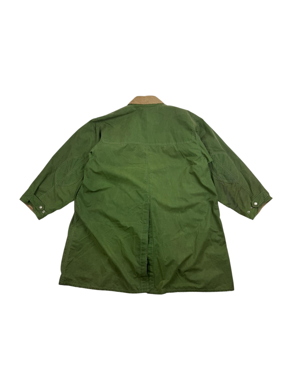 Nigel Cabourn 80s Oil Cloth Fireman Clip Coat