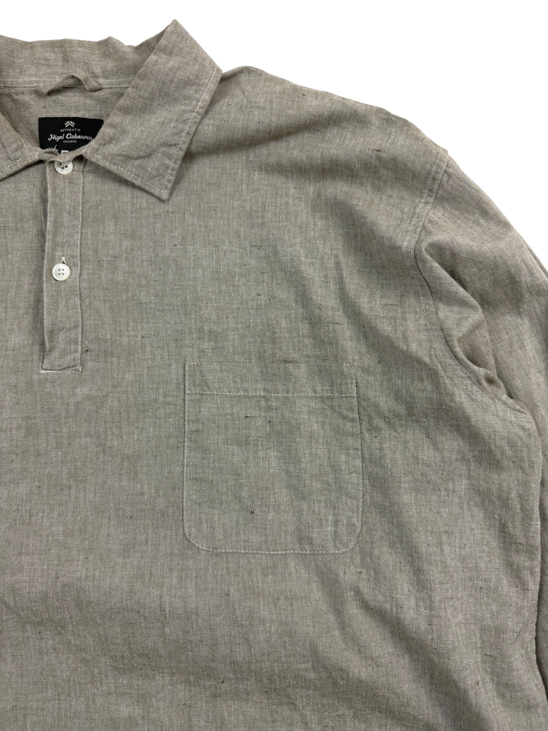 Nigel Cabourn Authentic Linen Blend POH Shirt