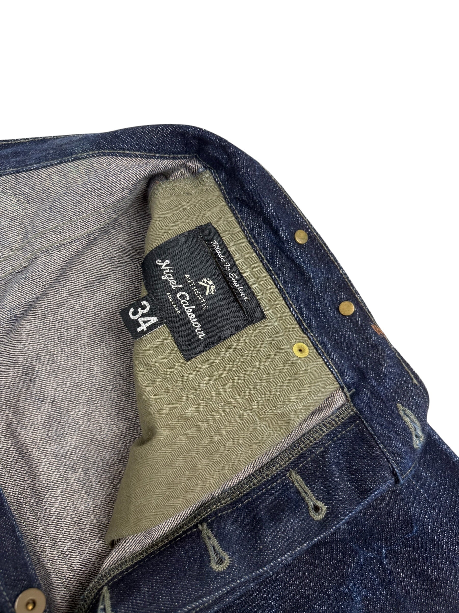 Nigel Cabourn Authentic Denim Railway Jeans