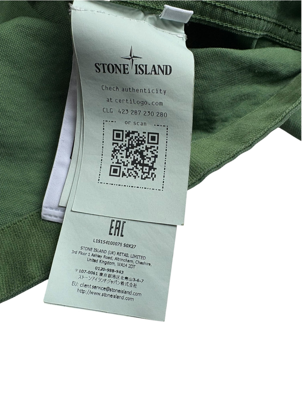 Stone Island Marina NYCO Panama-TC Jacket