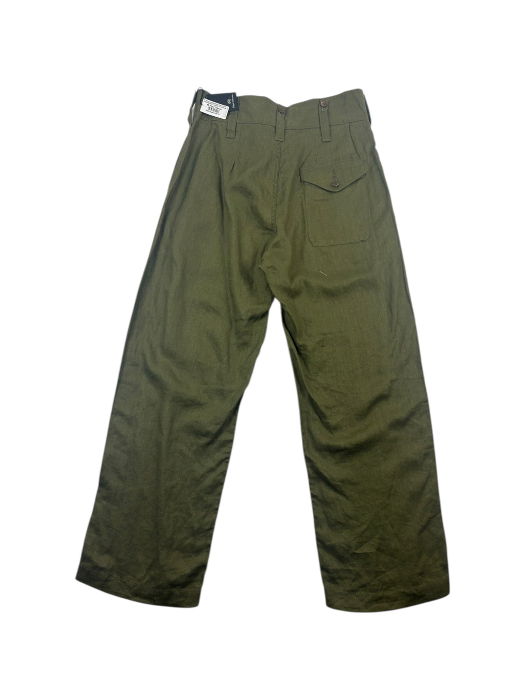 Nigel Cabourn Mainline Field Linen Basket Pant