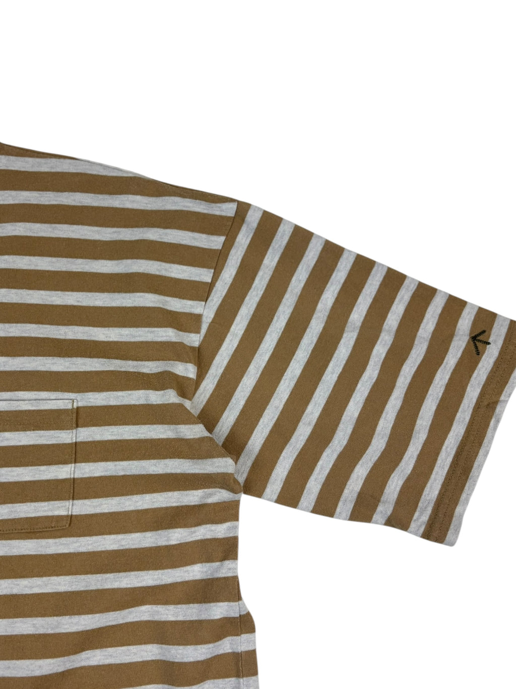 Nigel Cabourn Mainline Striped Pocket T-Shirt
