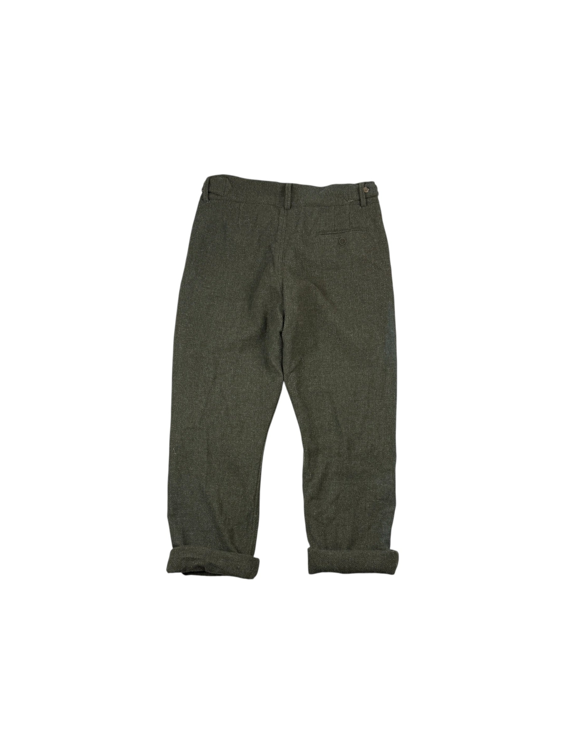 Nigel Cabourn Authentic Harris Tweed Wool Trousers