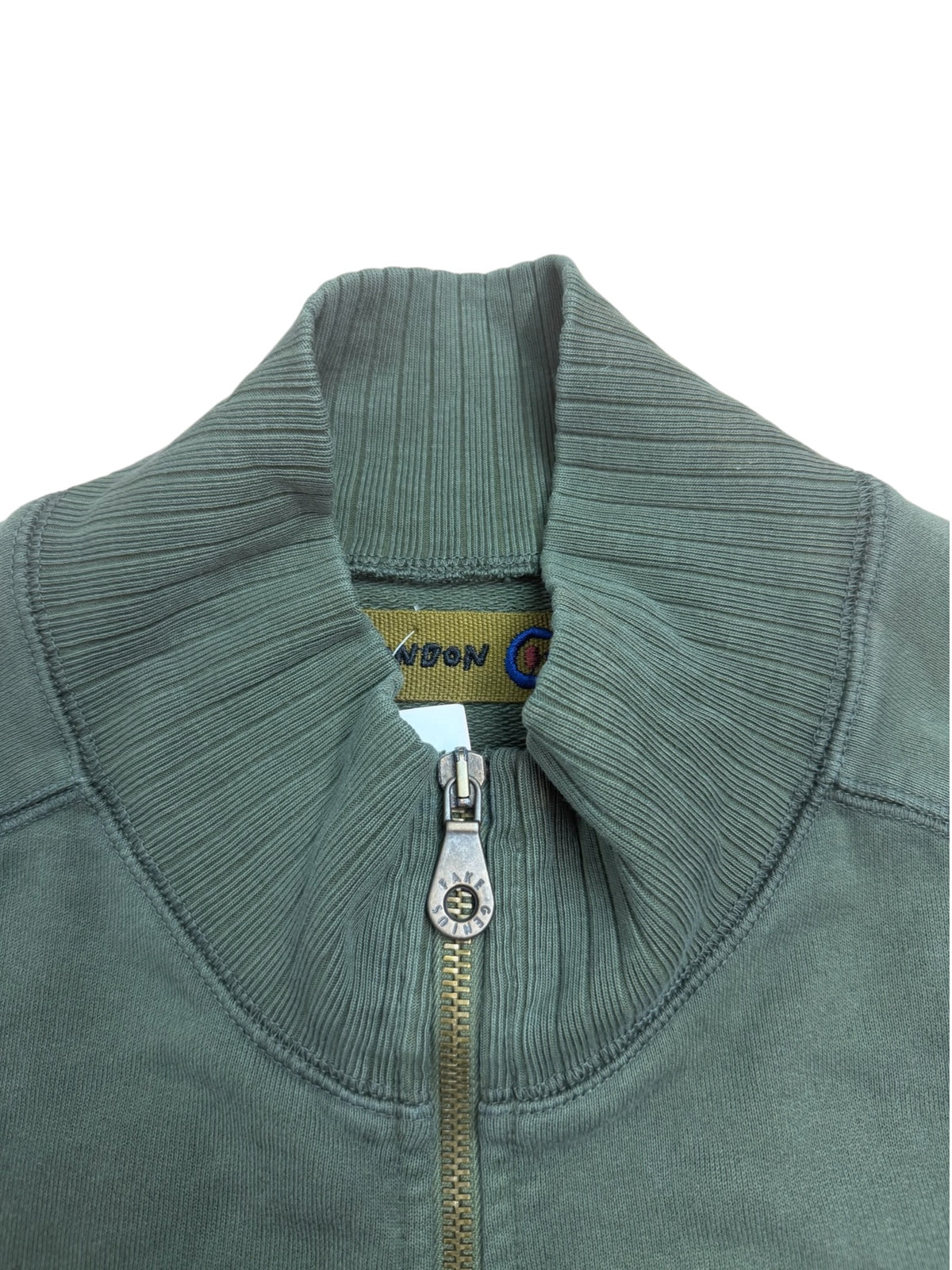 Fake London Genius 2000s Zip-Up Sweatshirt