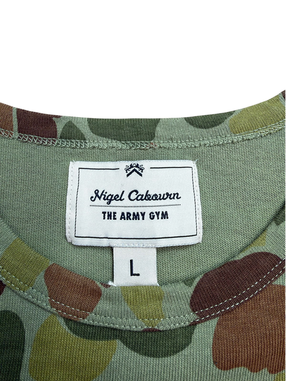 Nigel Cabourn Army Gym Camo T-Shirt