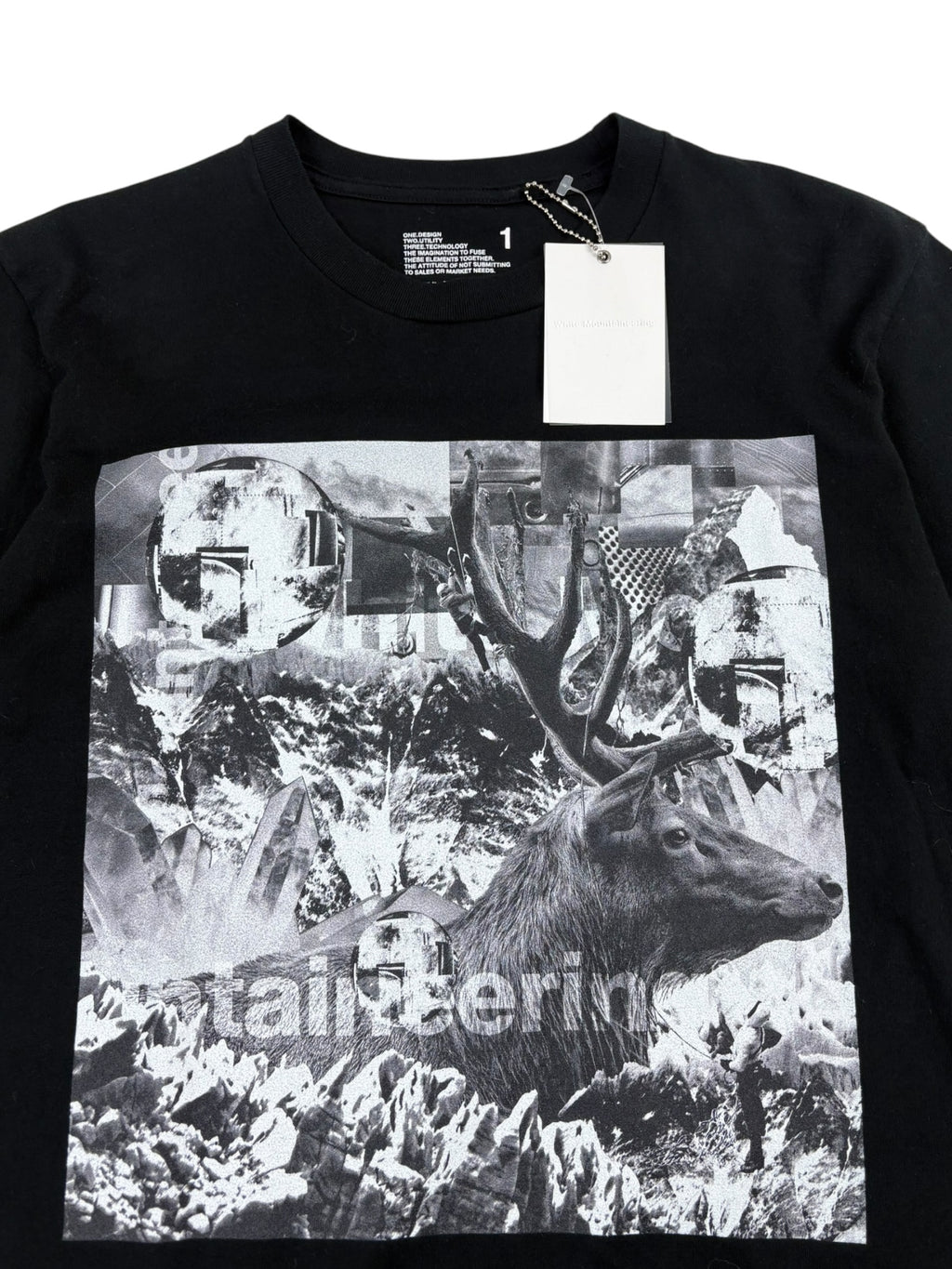 White Mountaineering Deer T-Shirt