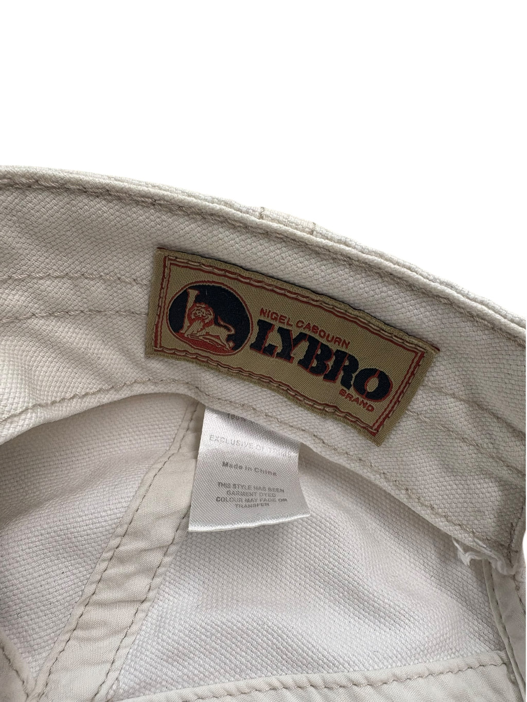 Nigel Cabourn Lybro Globe Embroidered Mechanics Cap