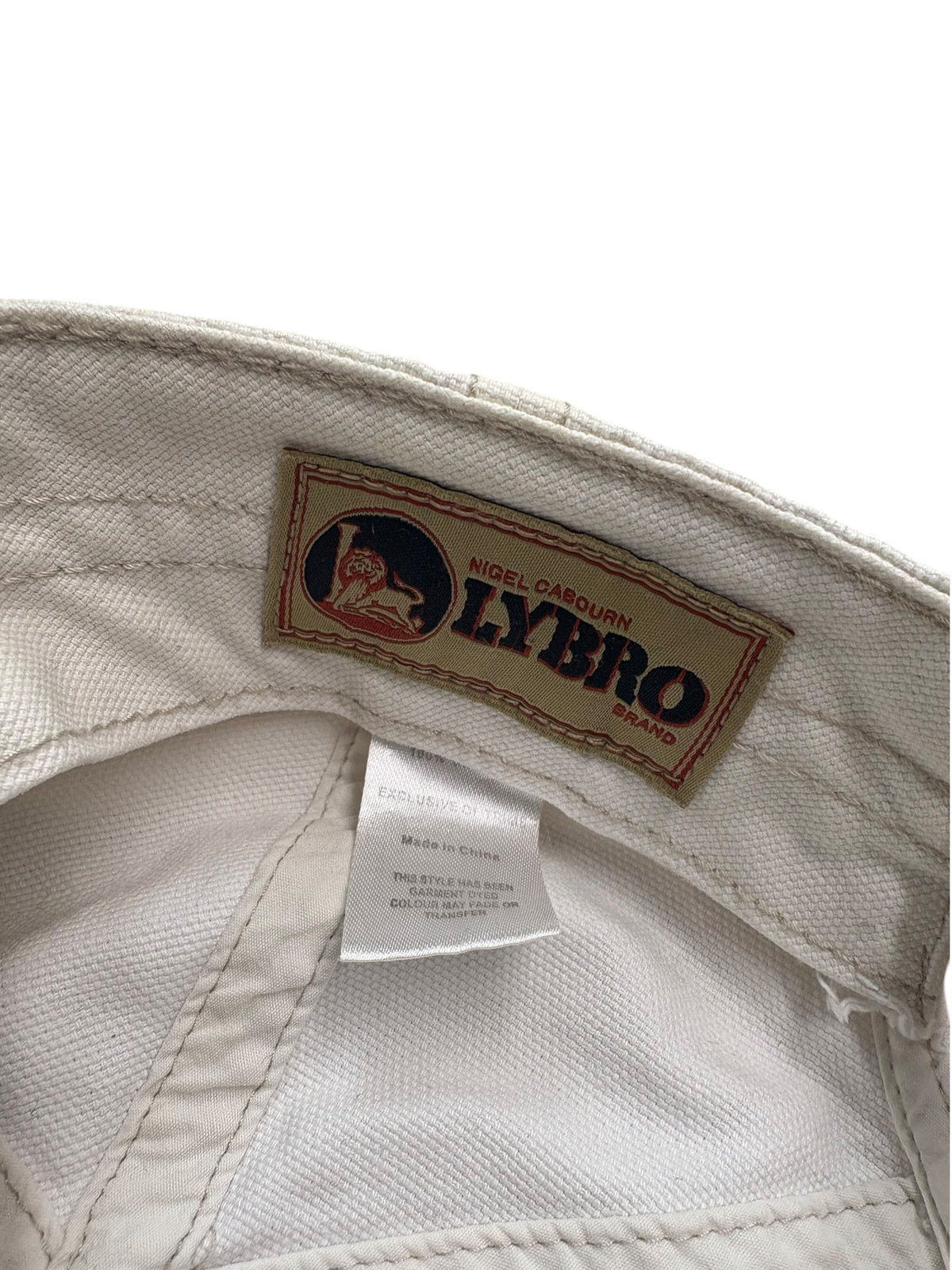 Nigel Cabourn Lybro Globe Embroidered Mechanics Cap