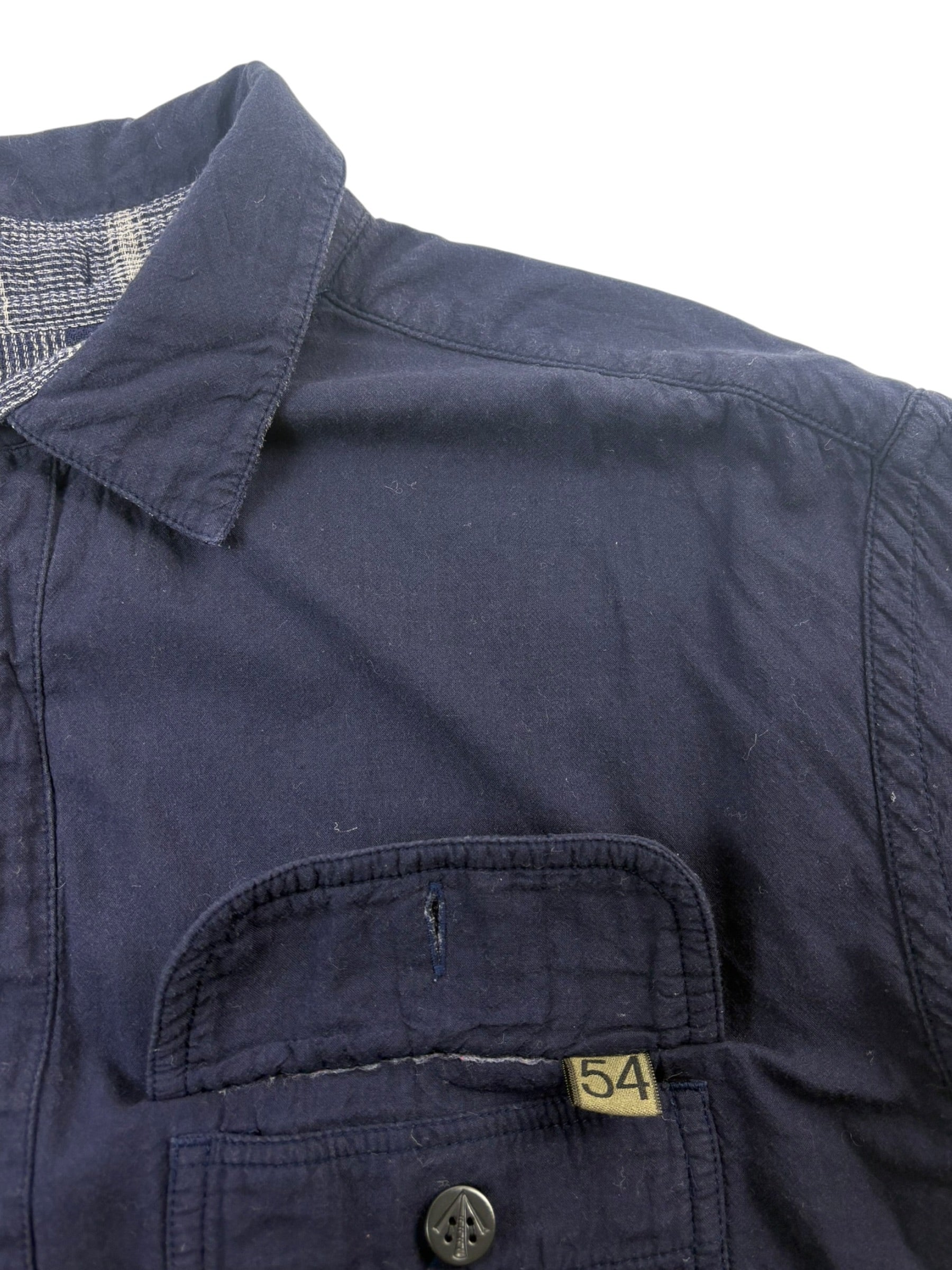 Nigel Cabourn Mainline Reversible Plaid Shirt