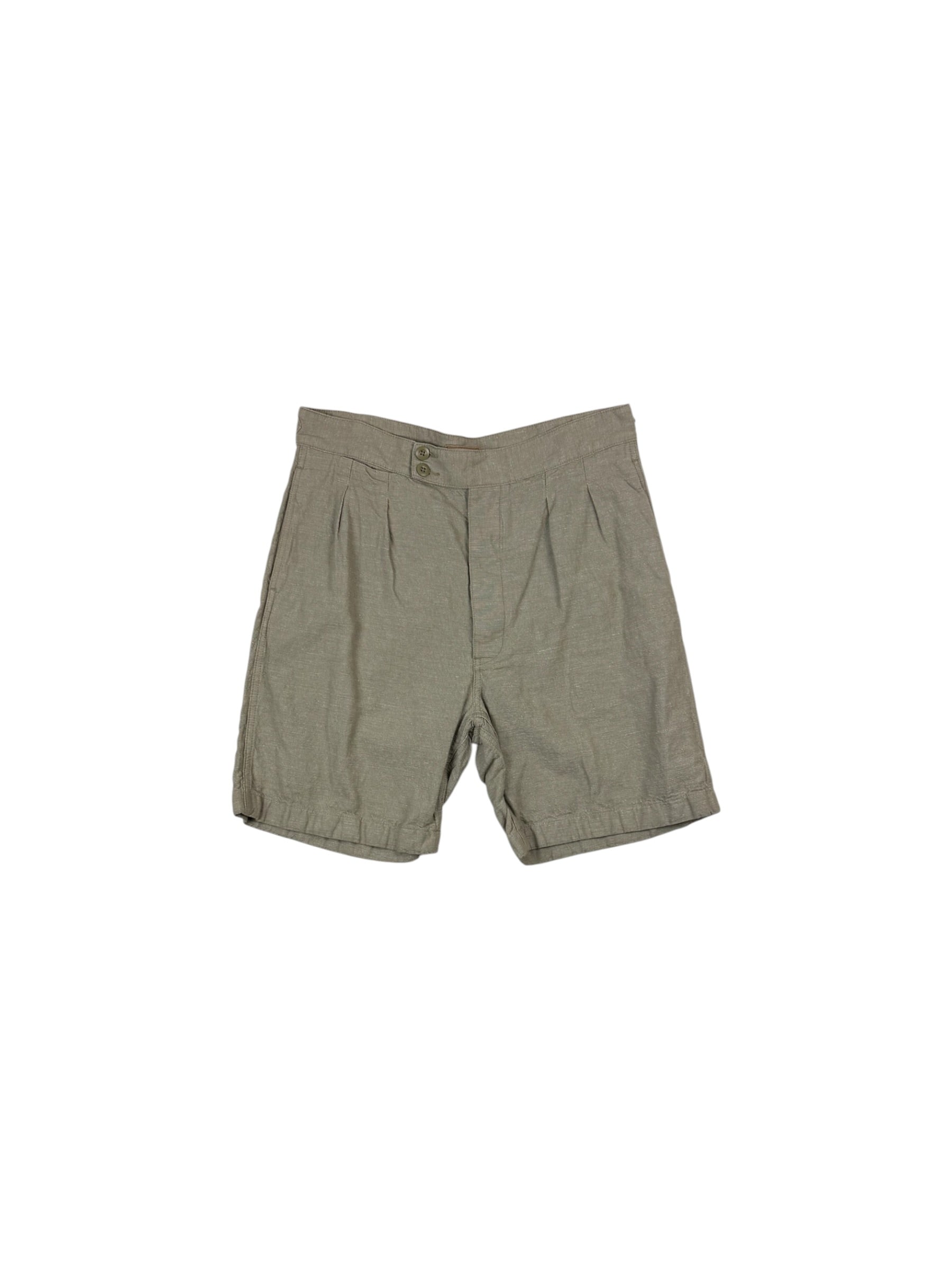 Nigel Cabourn Lybro P-57 Pleated Shorts