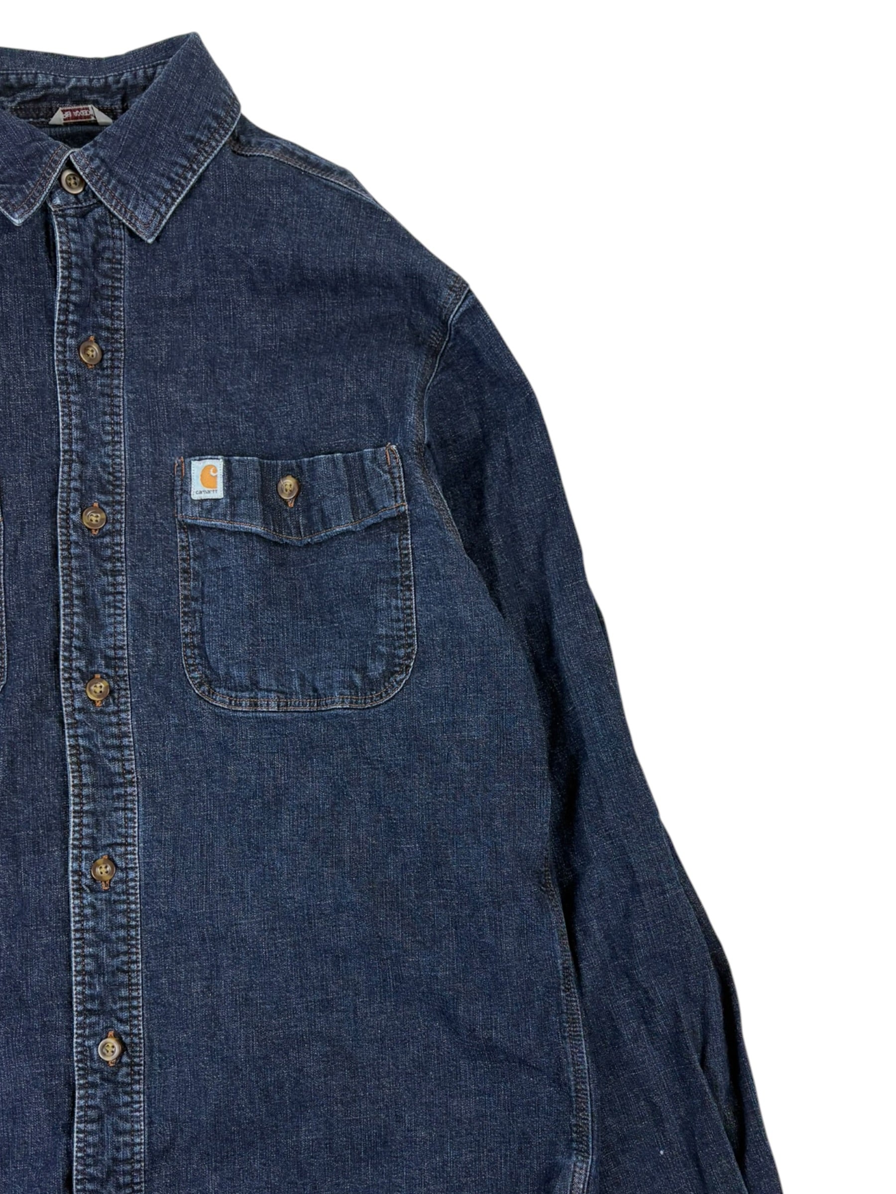 Carhartt 2000s Denim Workwear Shirt