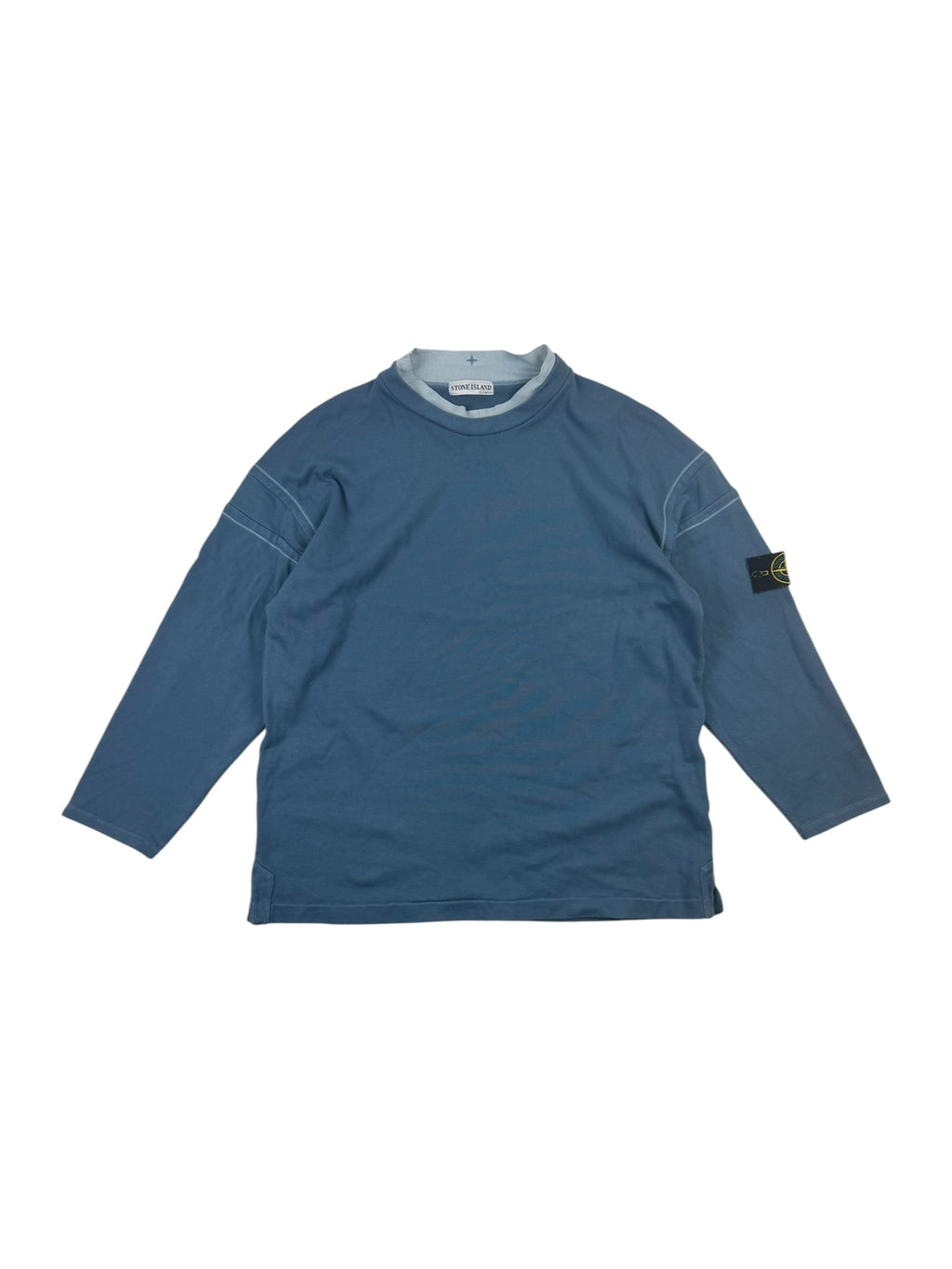 Stone Island SS01 Double Collar Sweatshirt