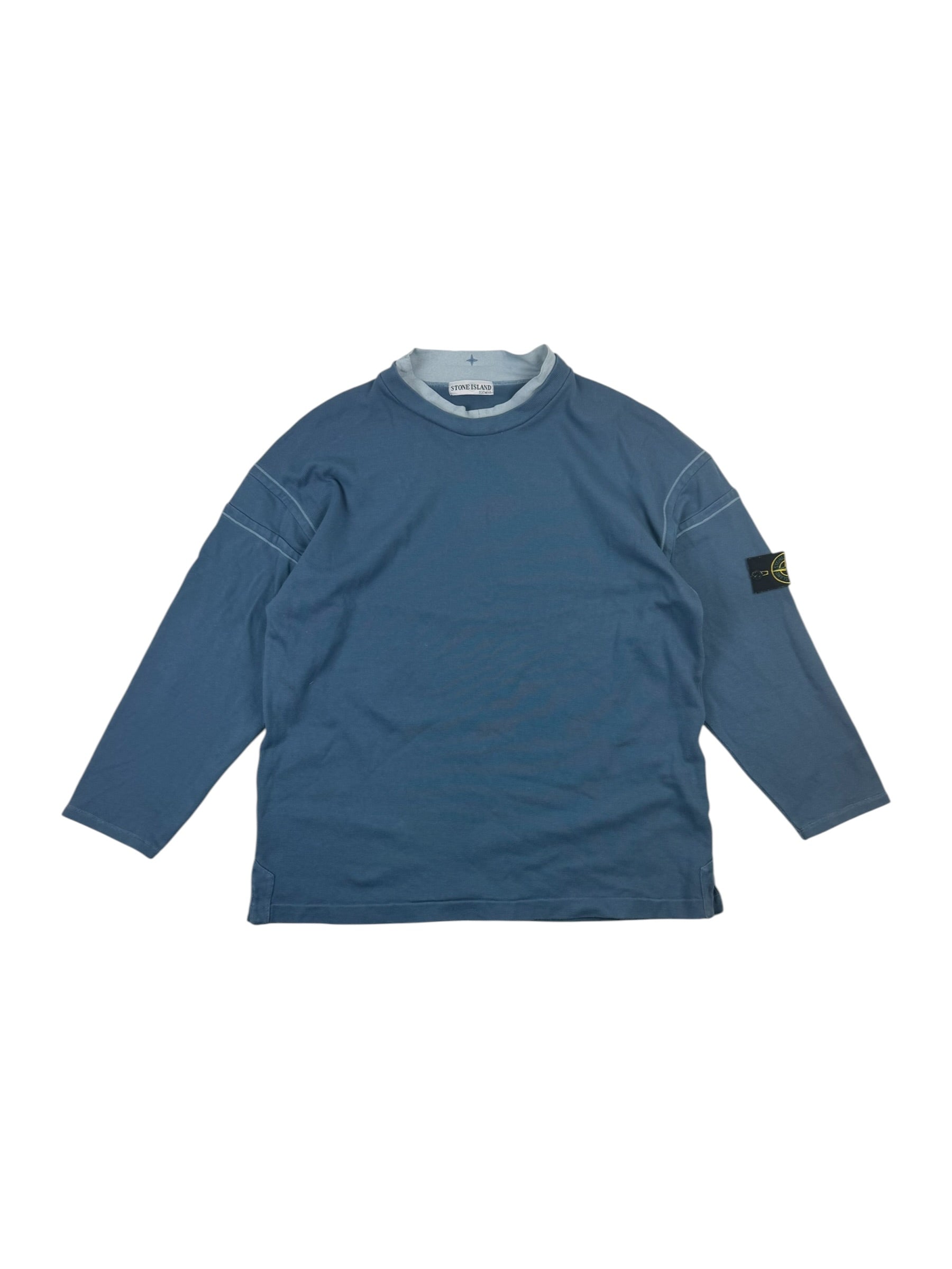 Stone Island SS01 Double Collar Sweatshirt
