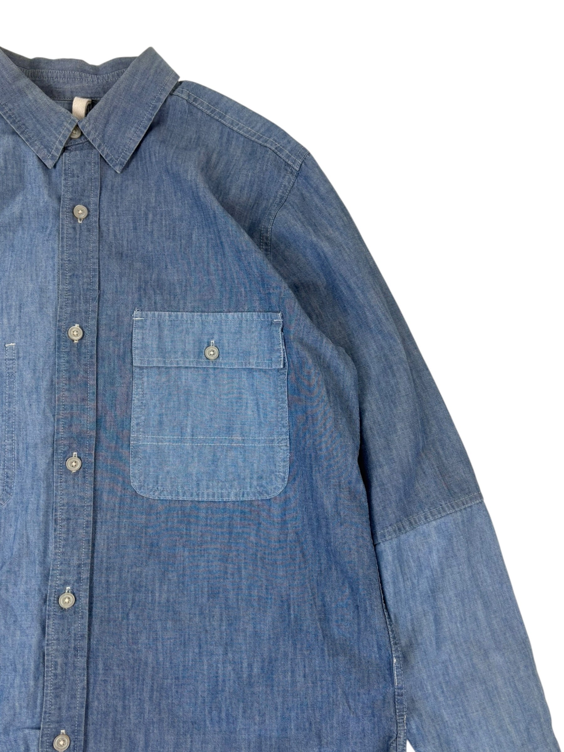 Nigel Cabourn Lybro Chambray Work Shirt