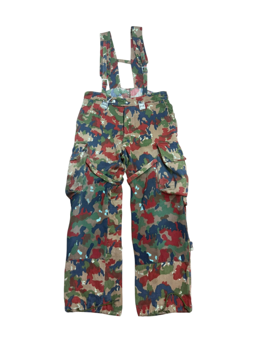 1970s Swiss Army M70 Alpenflage Cargo Dungarees