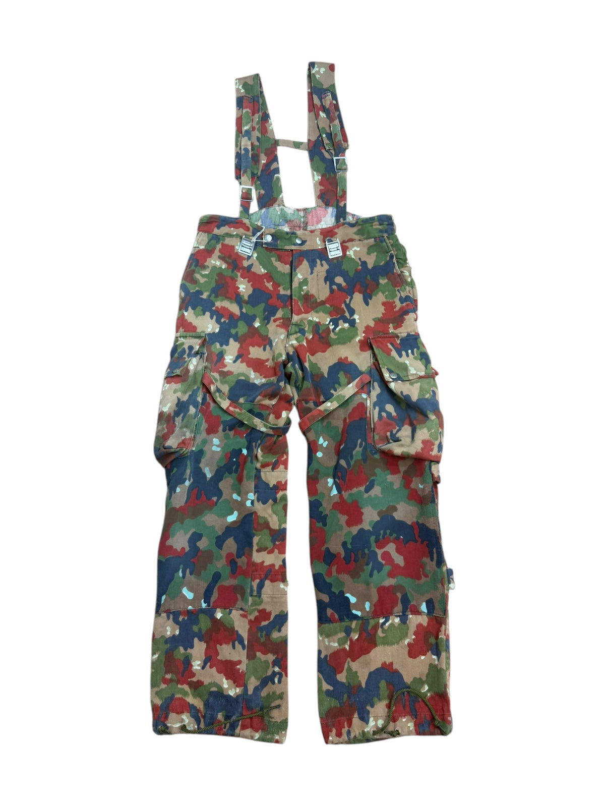 1970s Swiss Army M70 Alpenflage Cargo Dungarees
