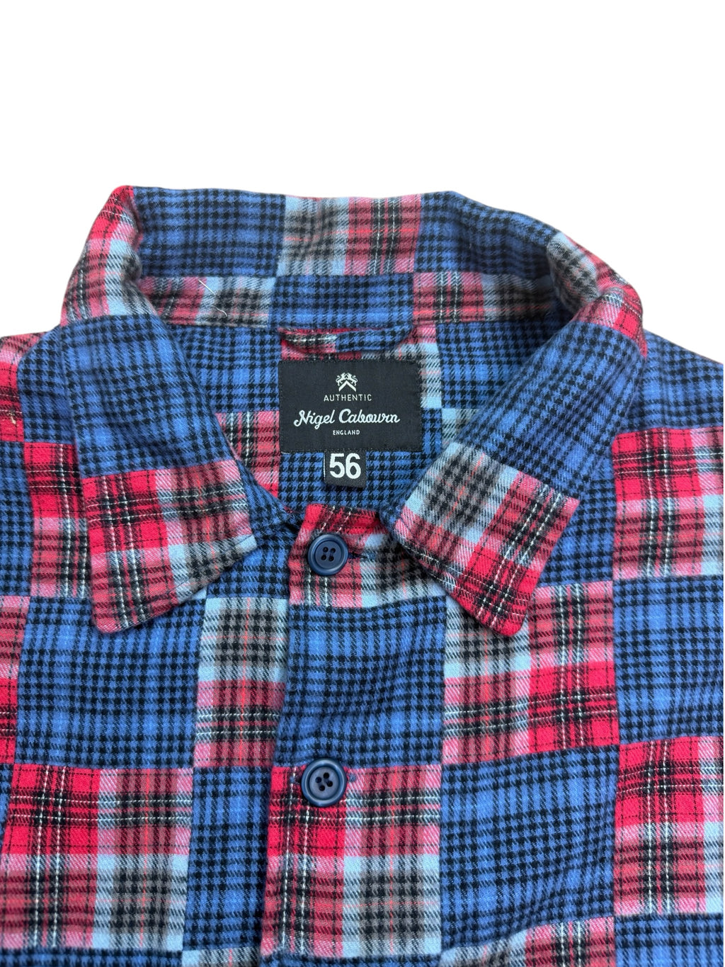 Nigel Cabourn Authentic Checkered Overshirt