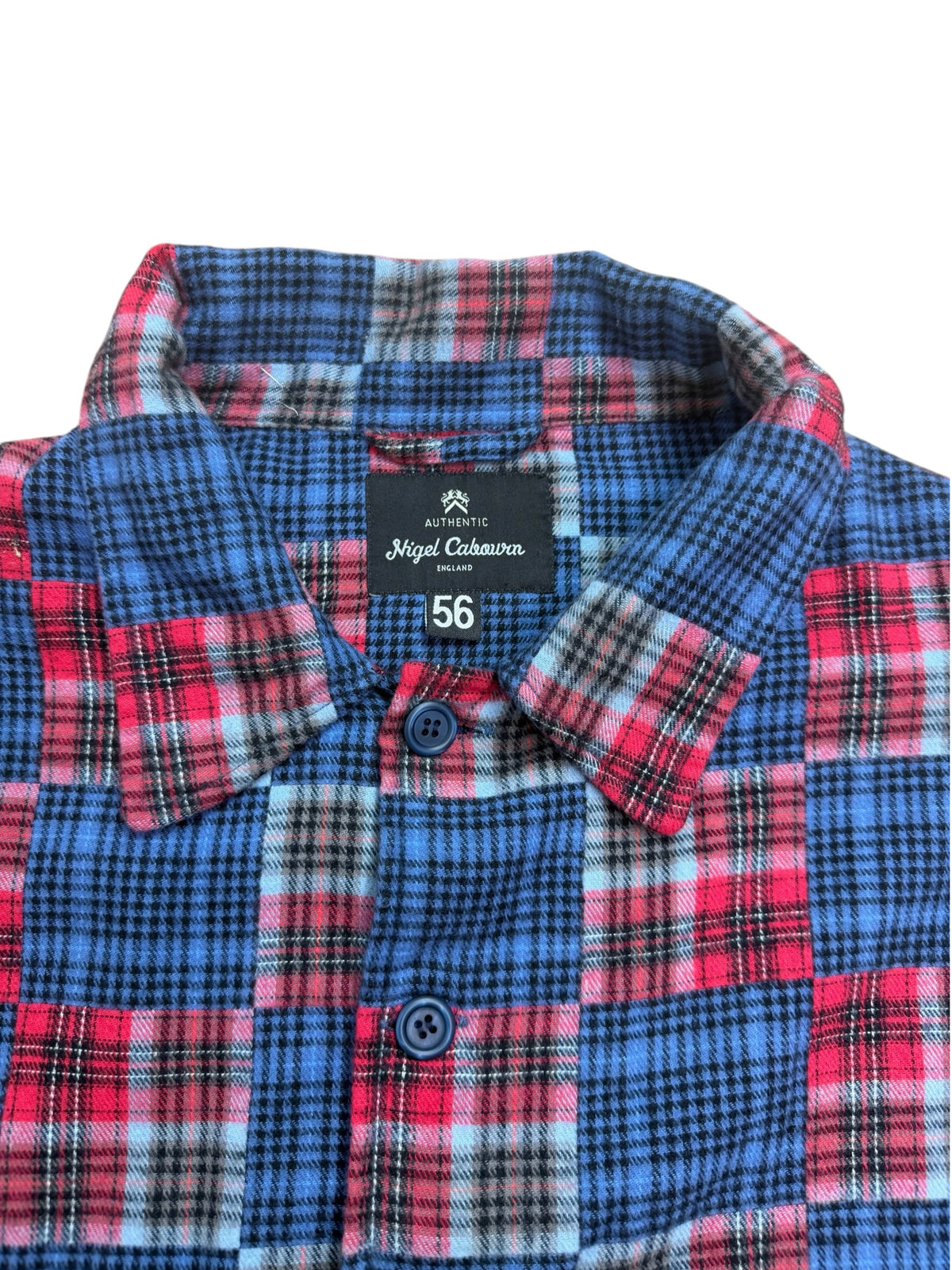Nigel Cabourn Authentic Checkered Overshirt