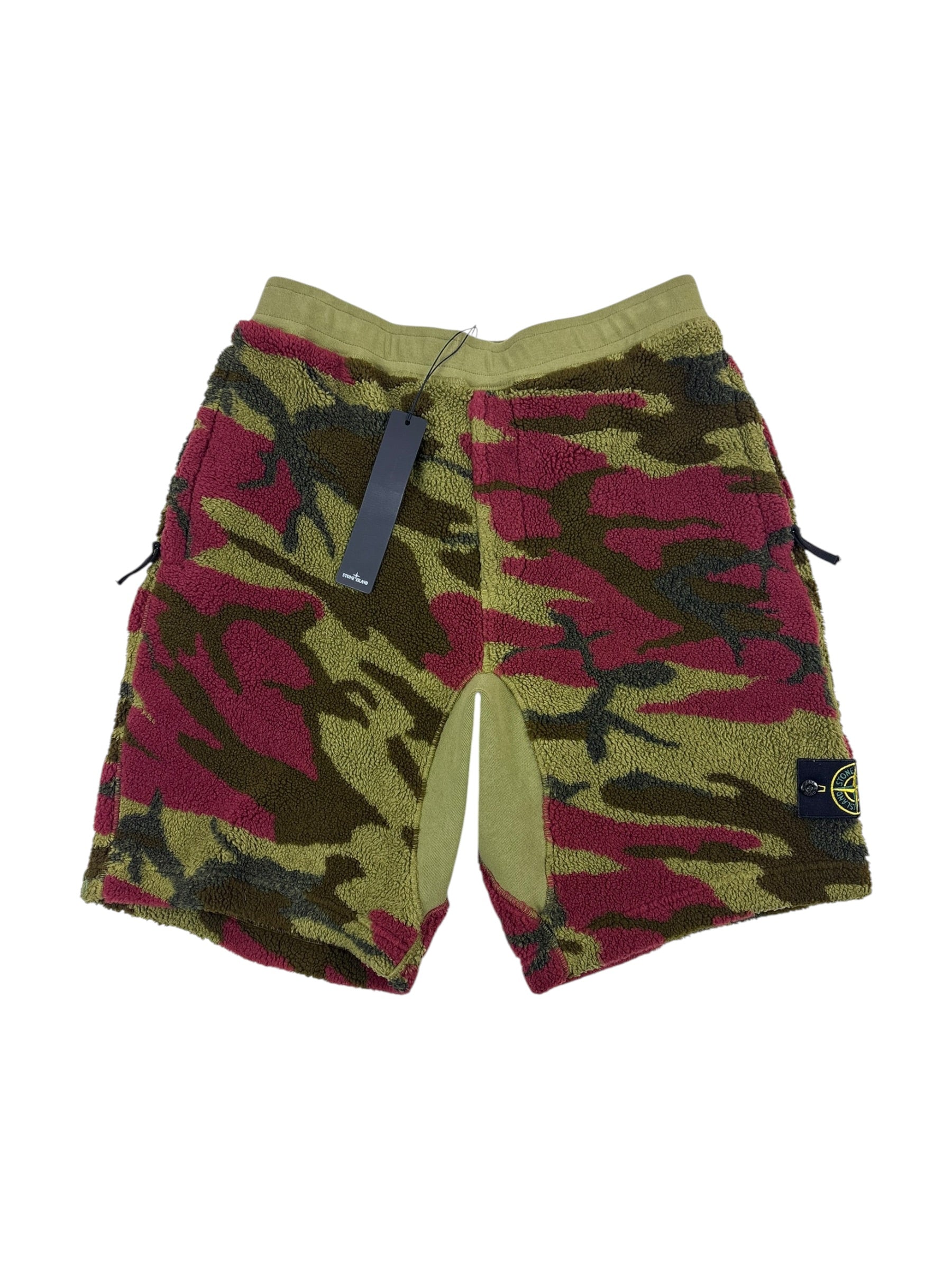 Stone Island Heritage Camp Fleece Shorts