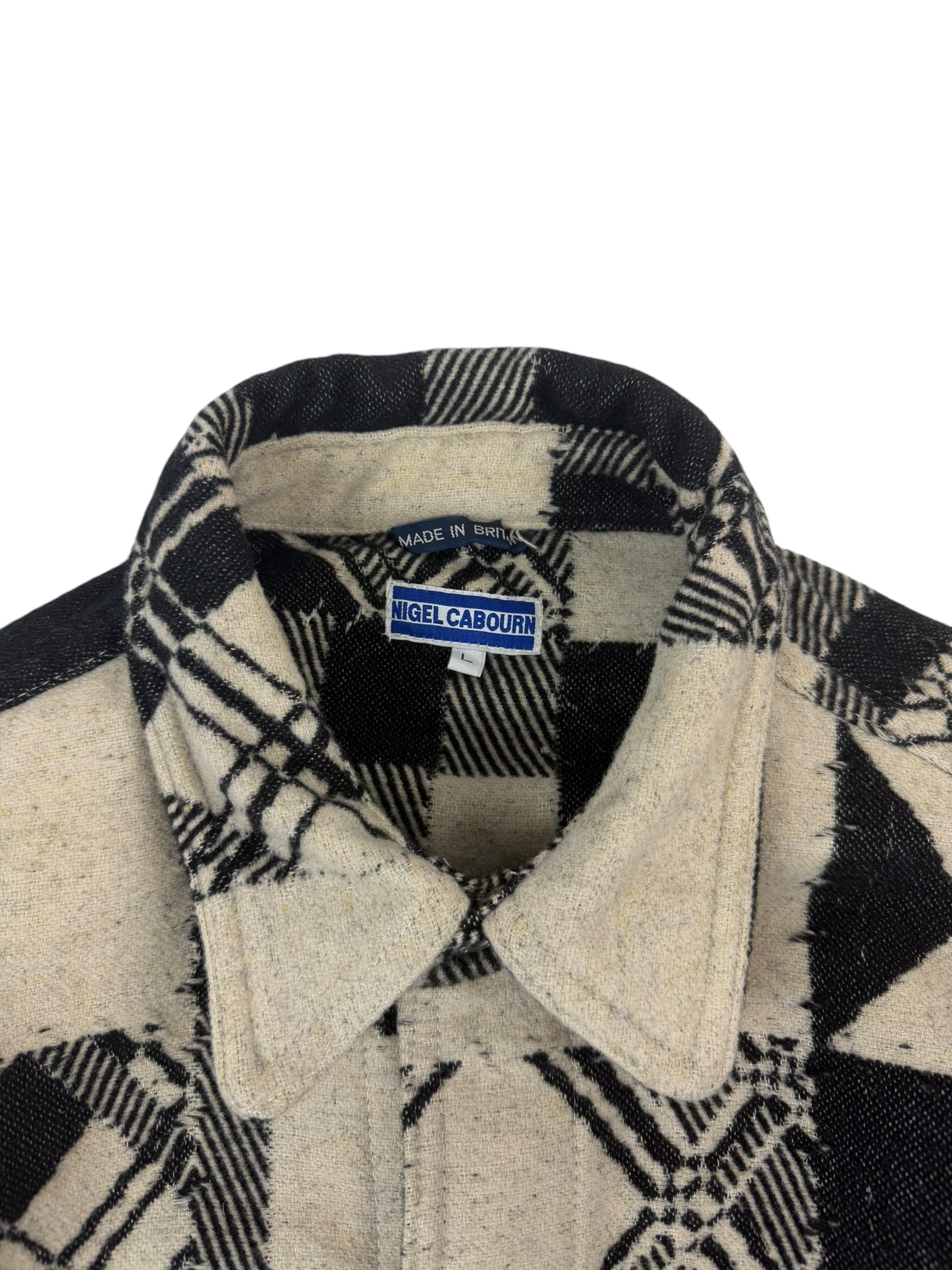 NIgel Cabourn 1980s Wool Blanket Jacket