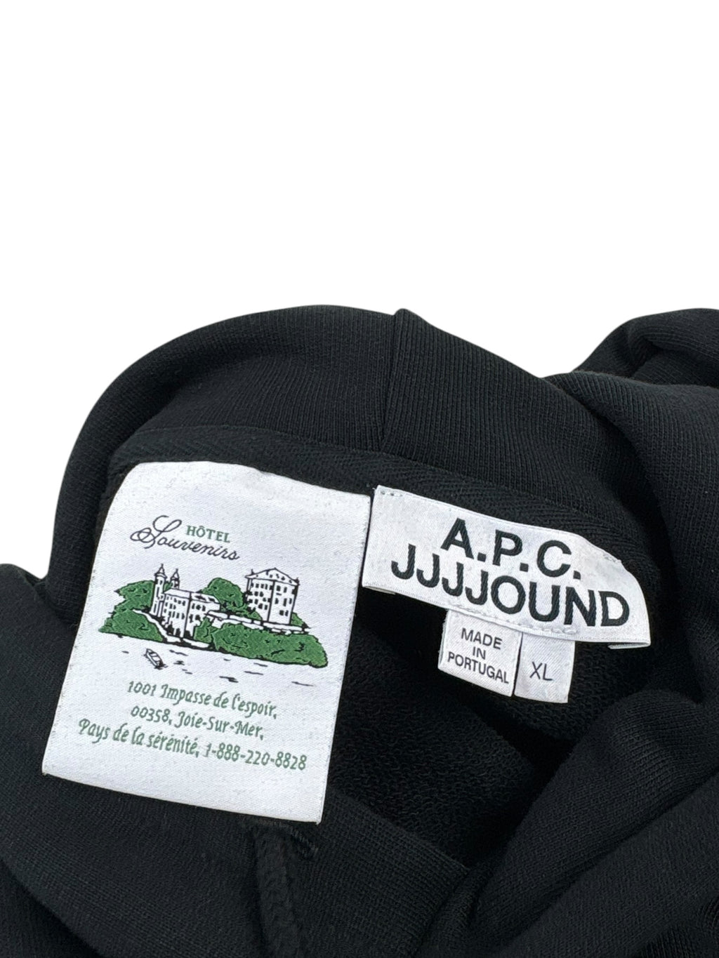 A.P.C. x JJJJound Collaboration Print Hoodie