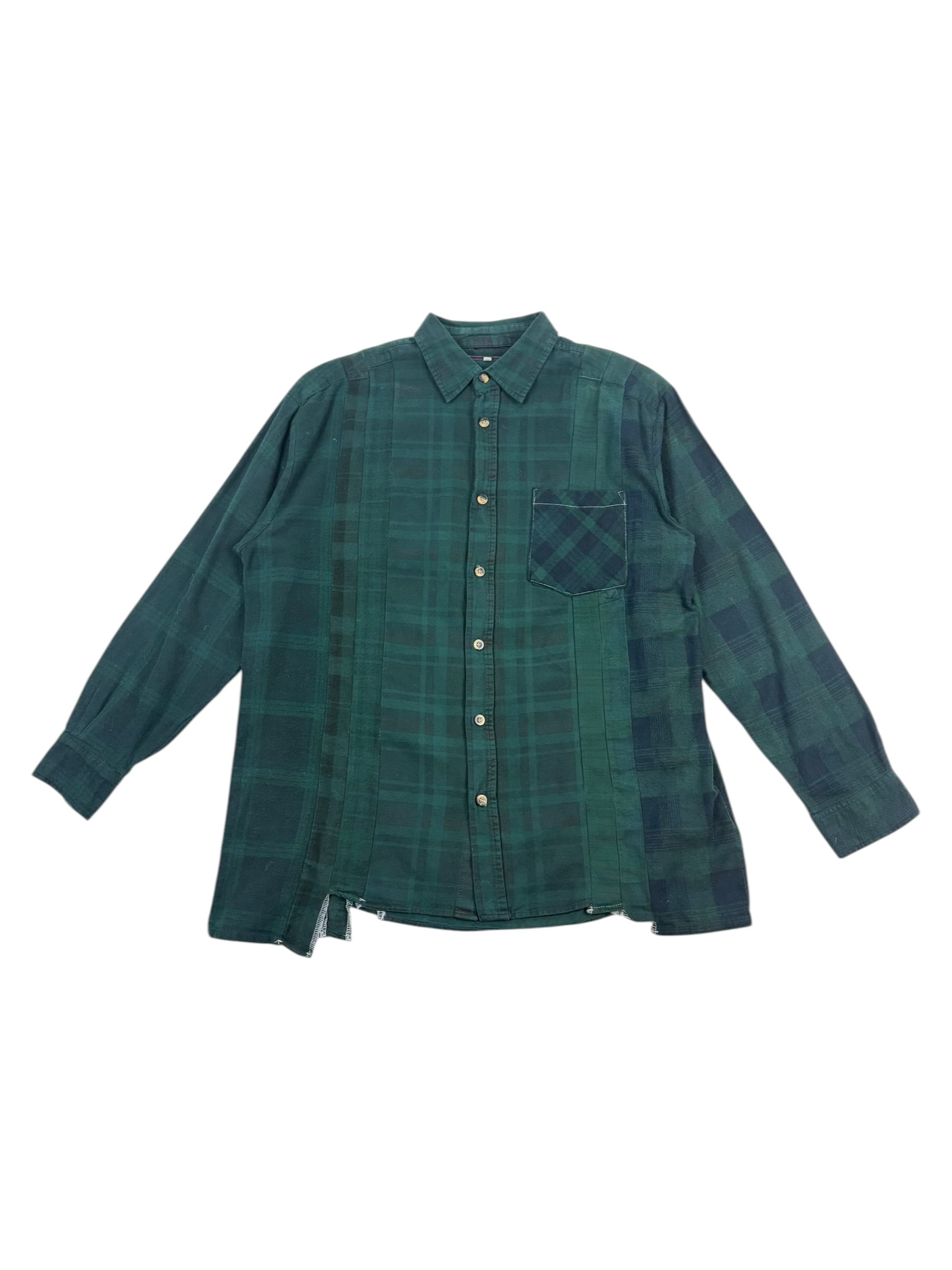 Needles Rebuild 7 Cuts Flannel Shirt