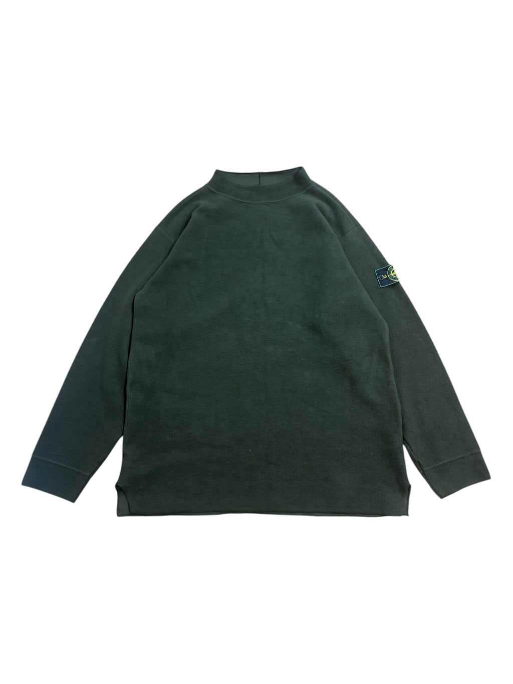 Stone Island AW95 Mock Neck Fleece Sweater