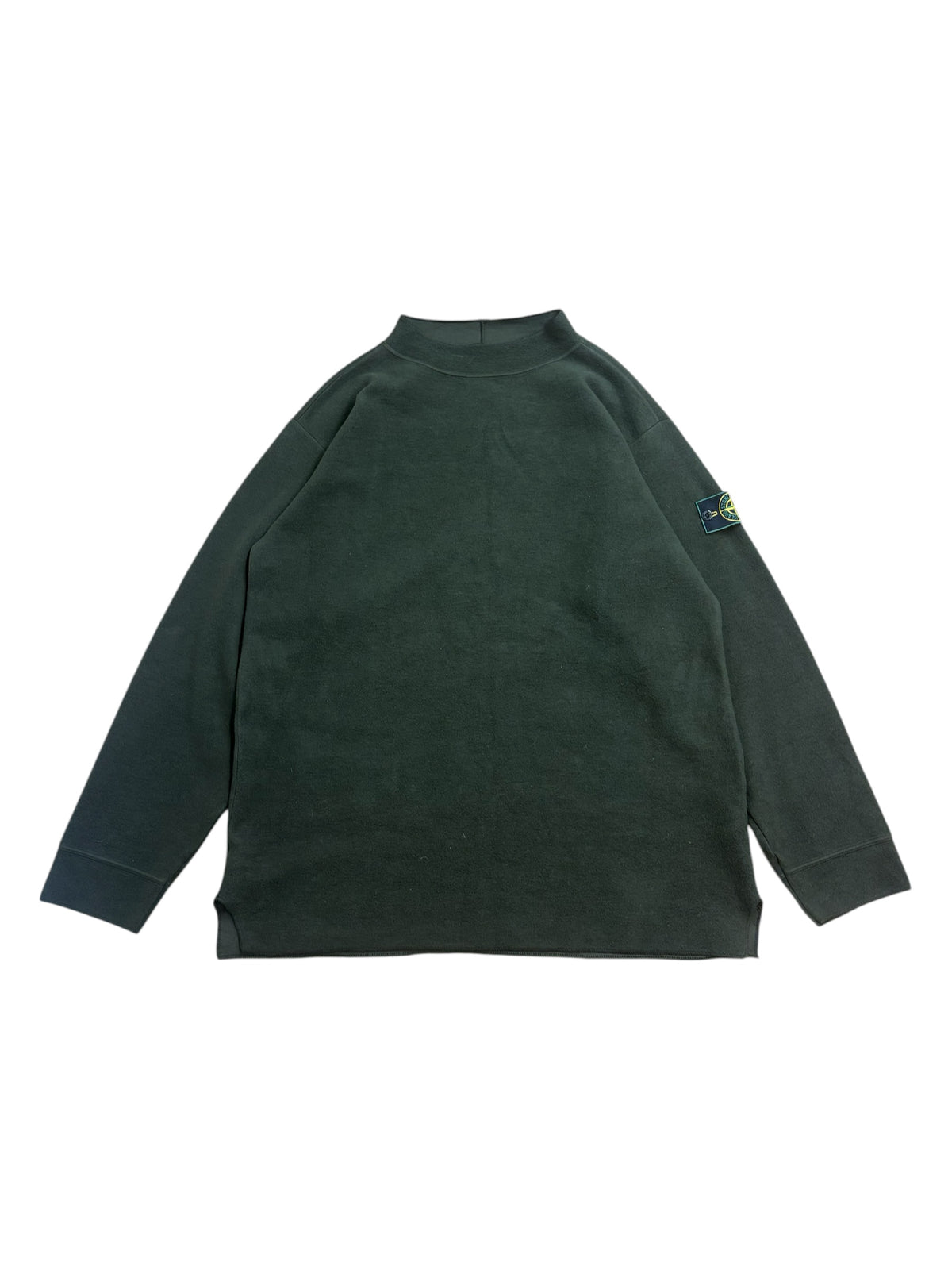 Stone Island AW95 Mock Neck Fleece Sweater