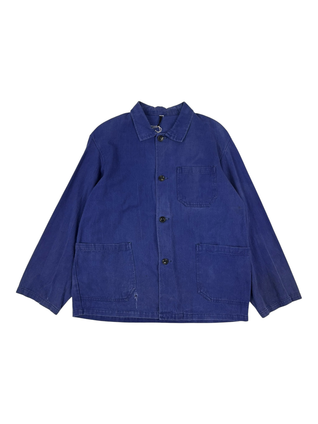 French 1980s Workwear Faded Chore Jacket