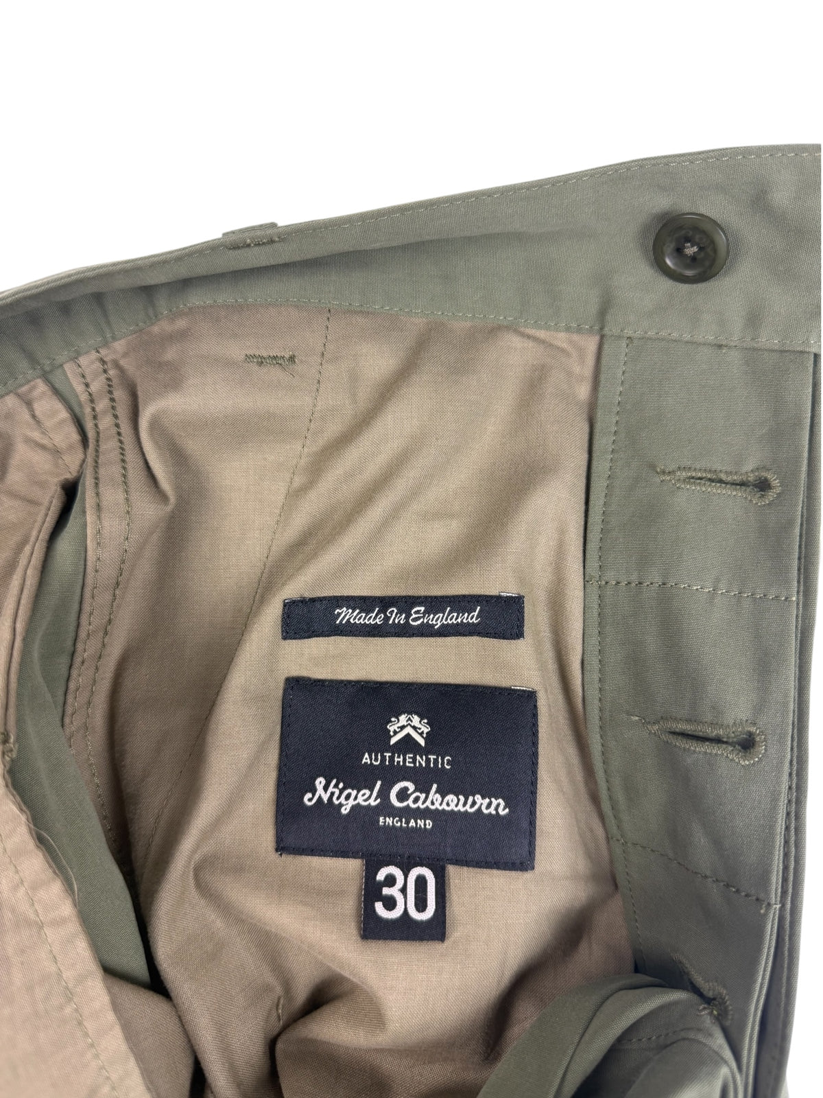 Nigel Cabourn Authentic Organic Poplin Chino Pants