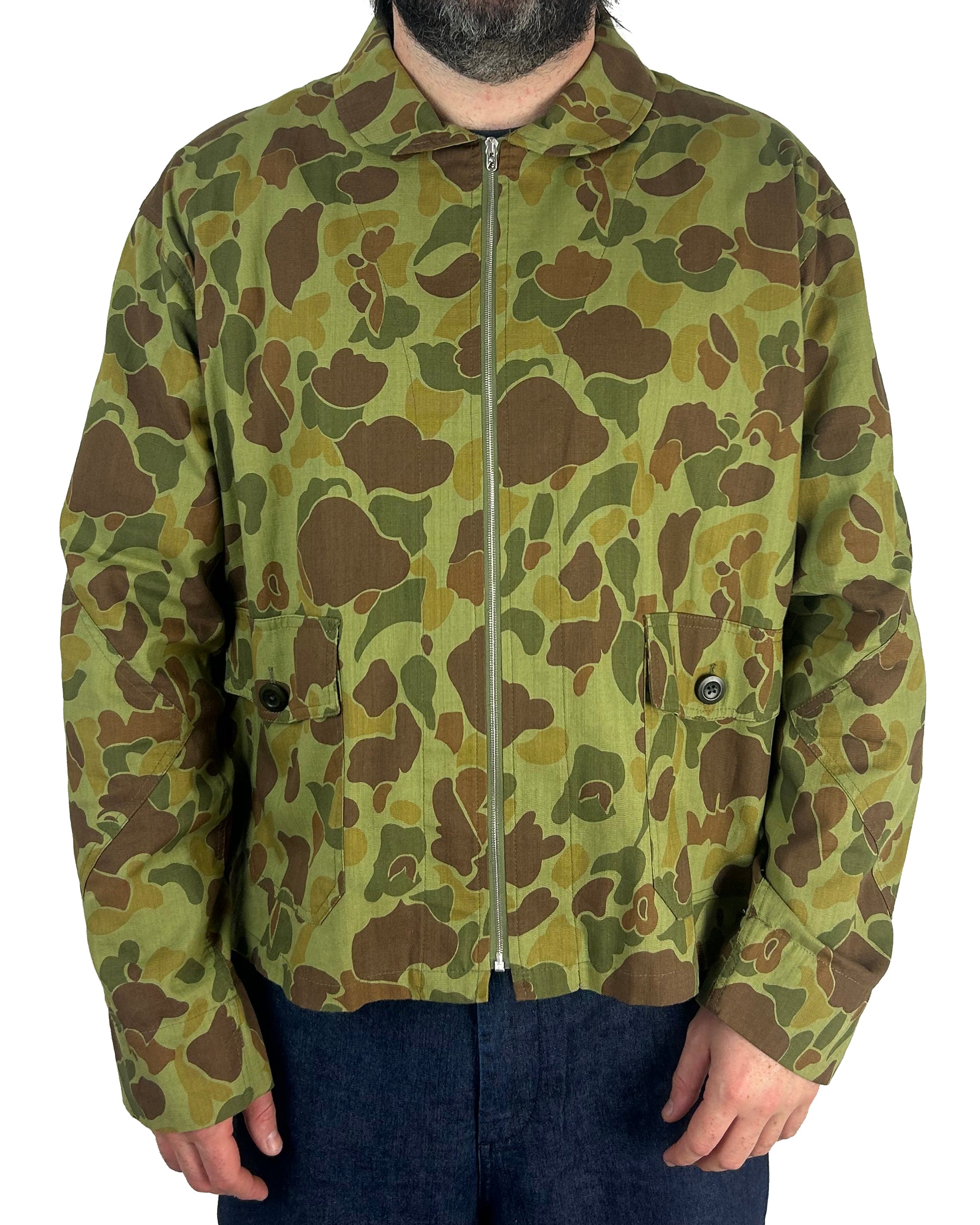 Nigel Cabourn Authentic Camo Flight Jacket