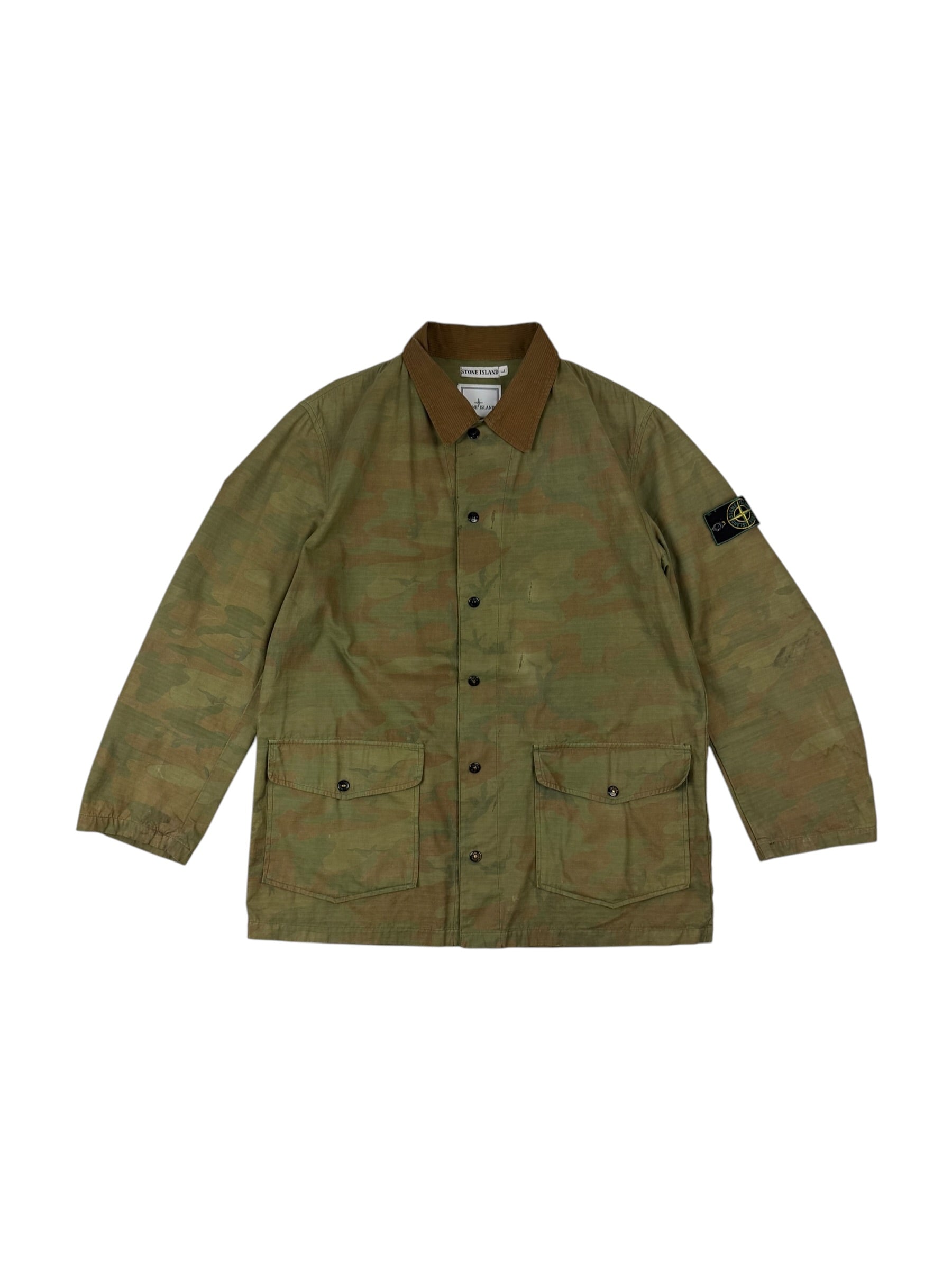 Stone Island SS89 Ice Camo Field Jacket