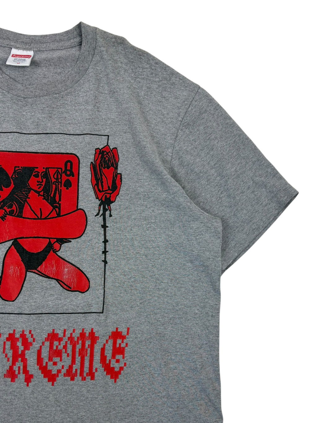 Supreme 'Queen of Cards' Graphic T-Shirt
