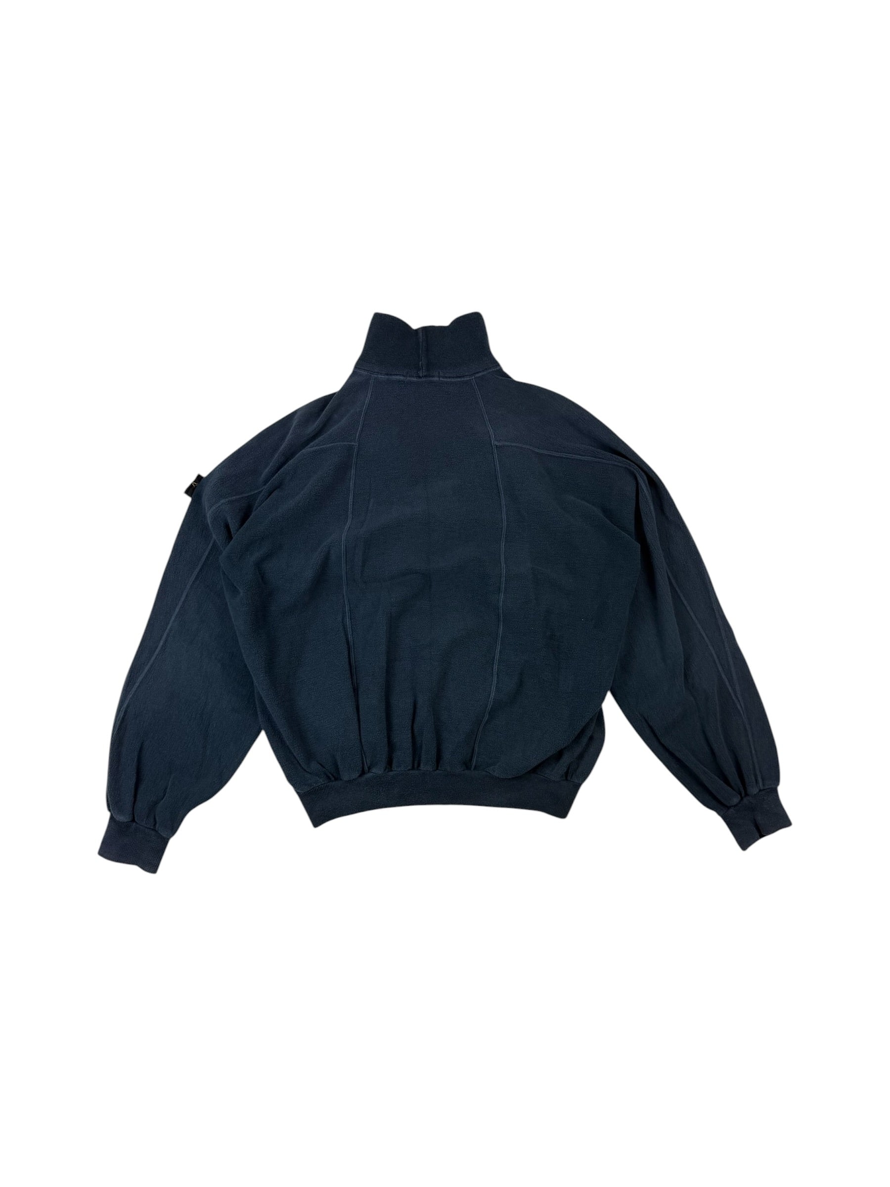 Stone Island 80s Fleece Mock Neck Sweater