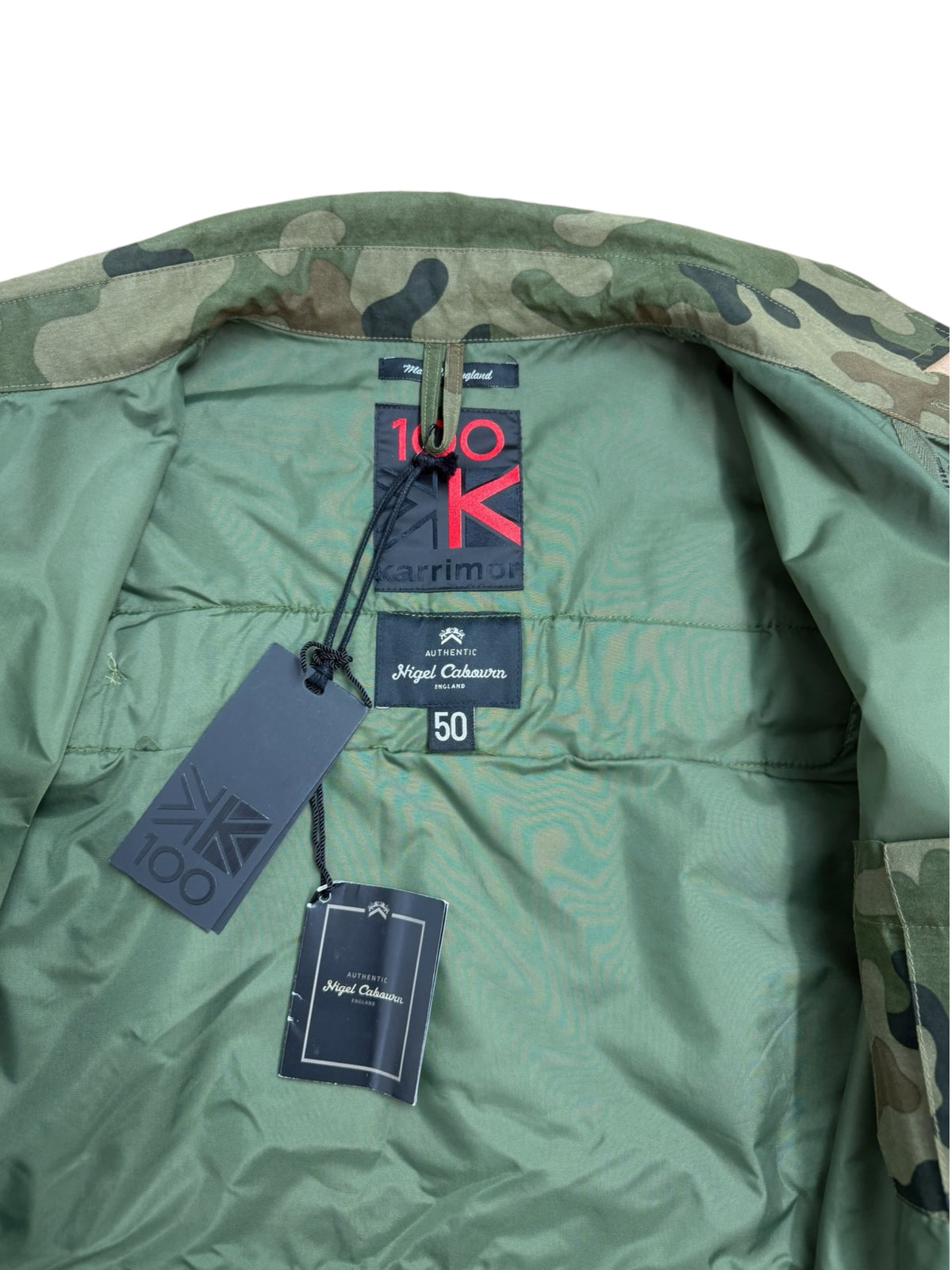 Nigel Cabourn x Karrimor K100 Camo Rucksack Jacket