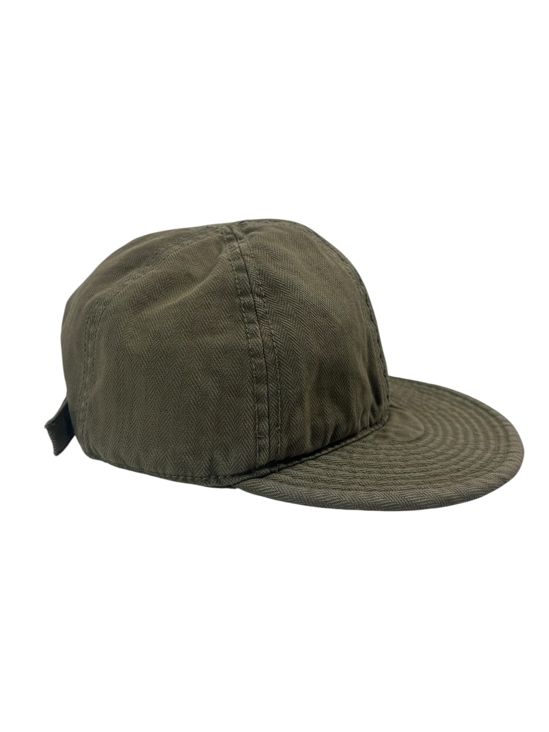 Nigel Cabourn Lybro Khaki Green Mechanics Cap