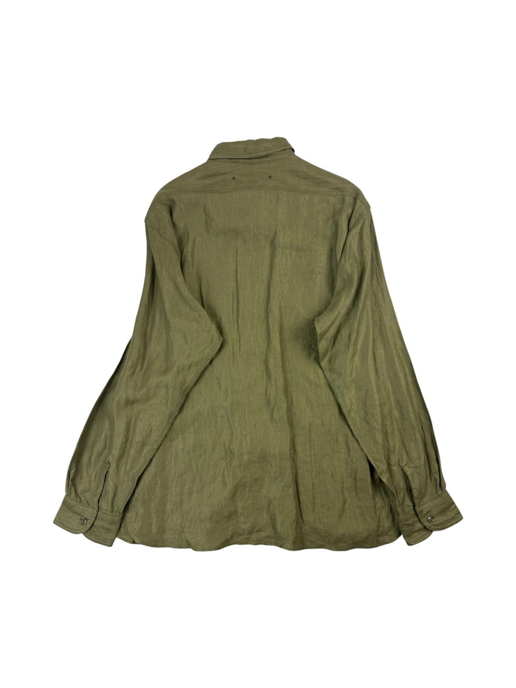 Nigel Cabourn Mainline Linen Military Shirt