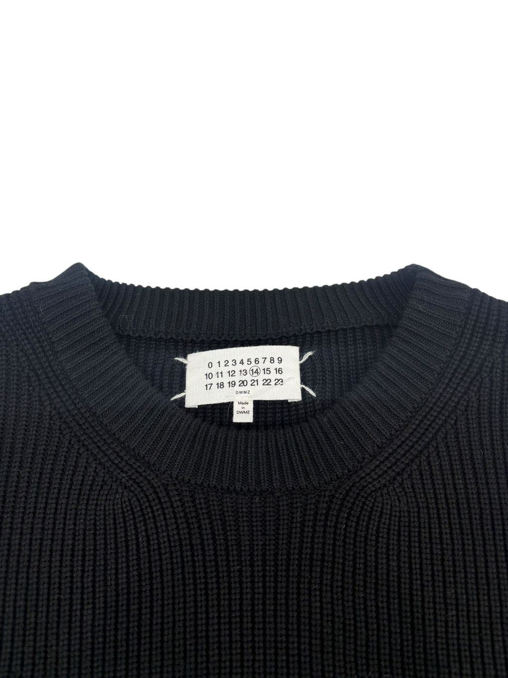 Maison Margiela MM14 Ribbed Crewneck